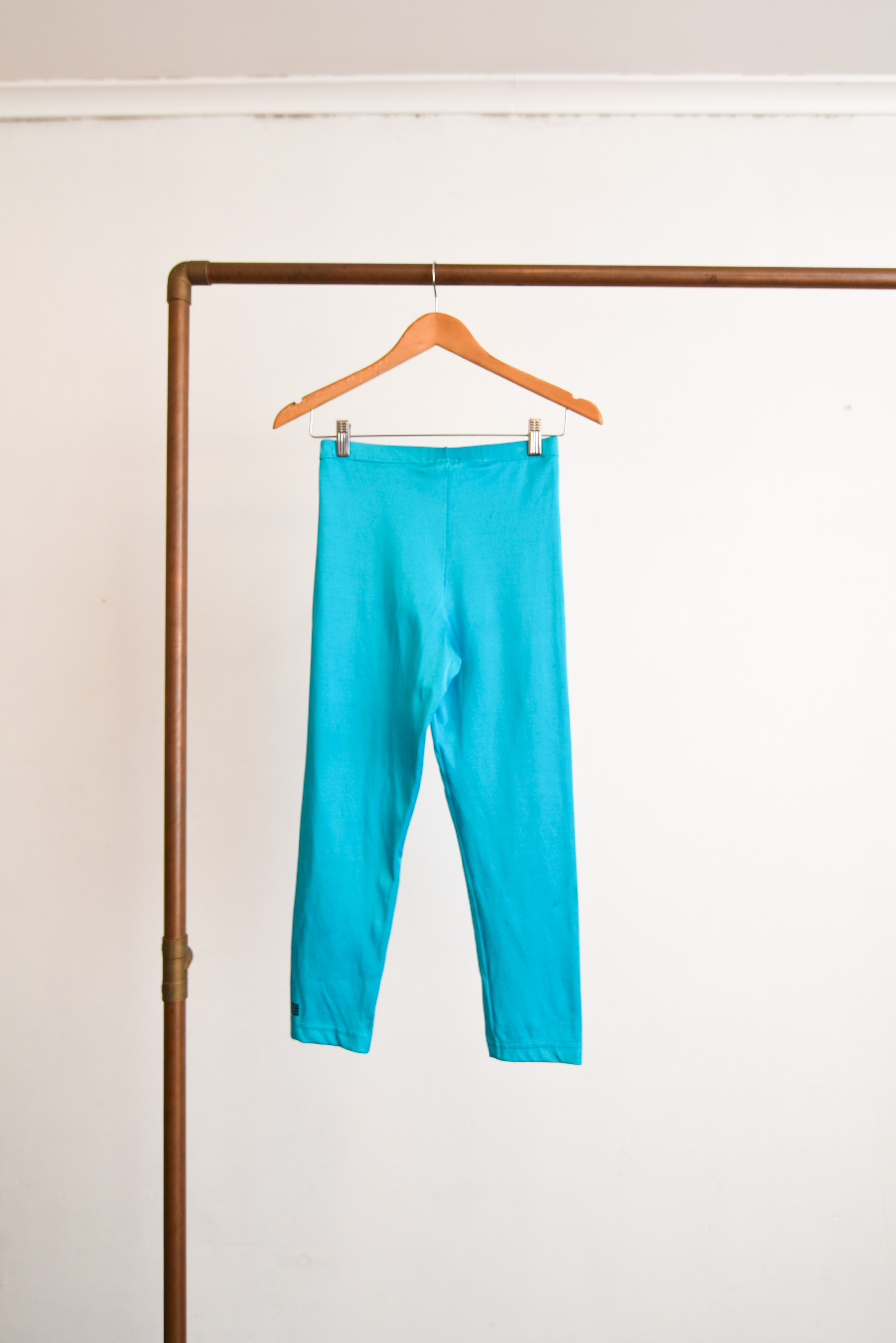 Calzas lycra celeste 80s Gitano