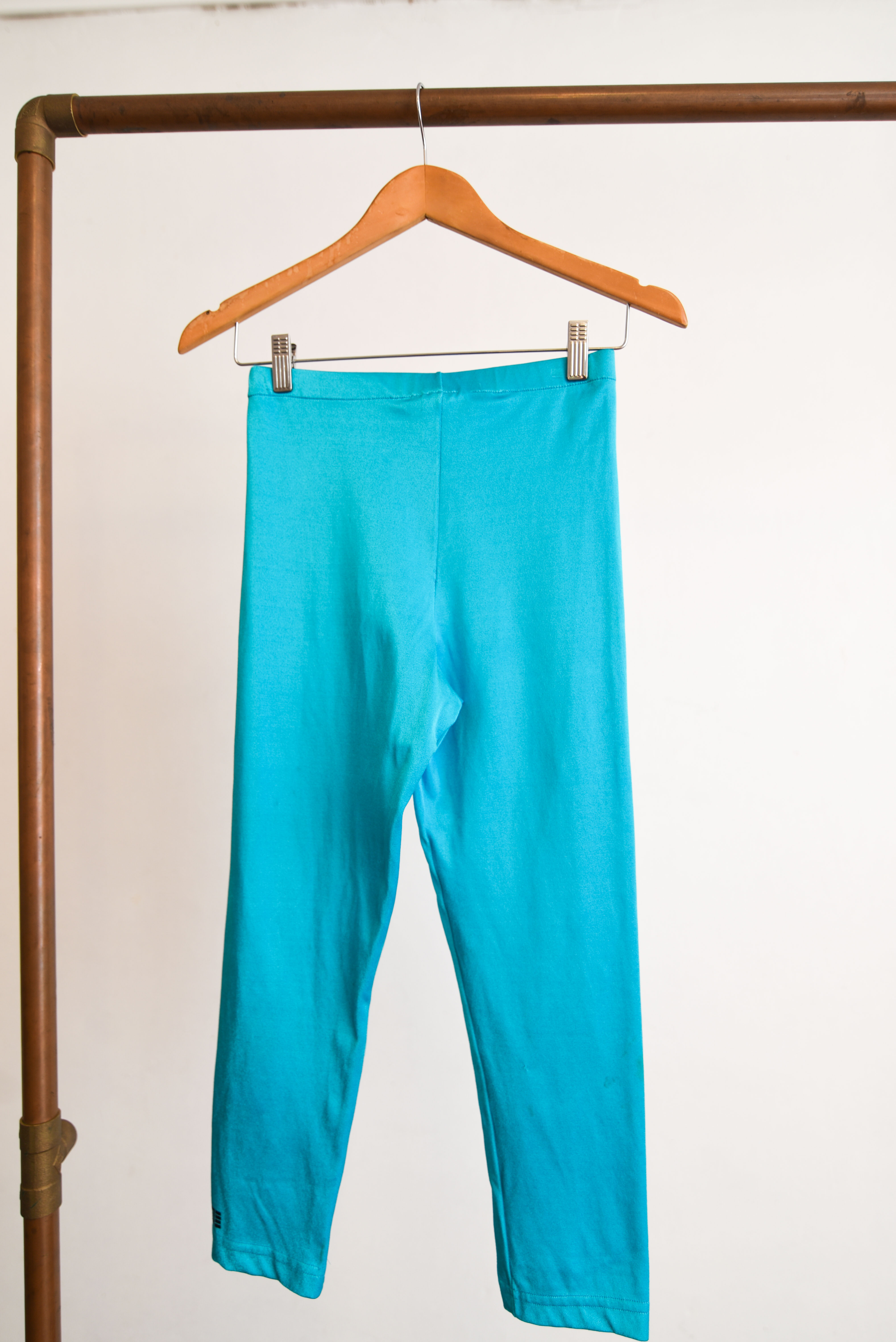 Calzas lycra celeste 80s Gitano