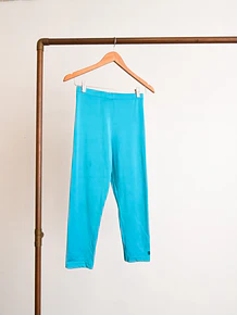 Calzas lycra celeste 80s Gitano