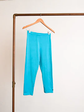 Calzas lycra celeste 80s Gitano