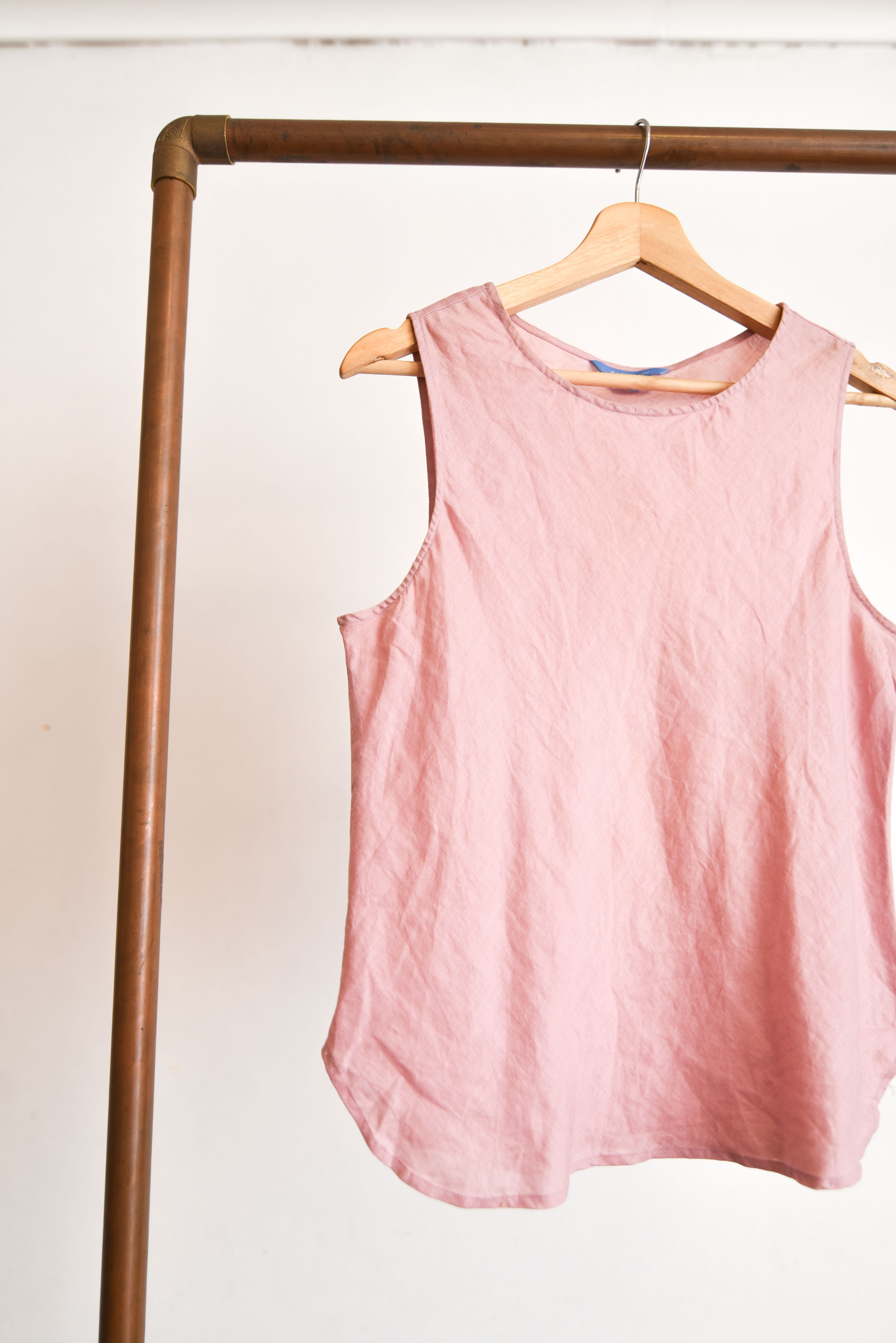Top rosa pastel