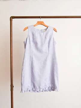 Jumper celeste vintage brocato