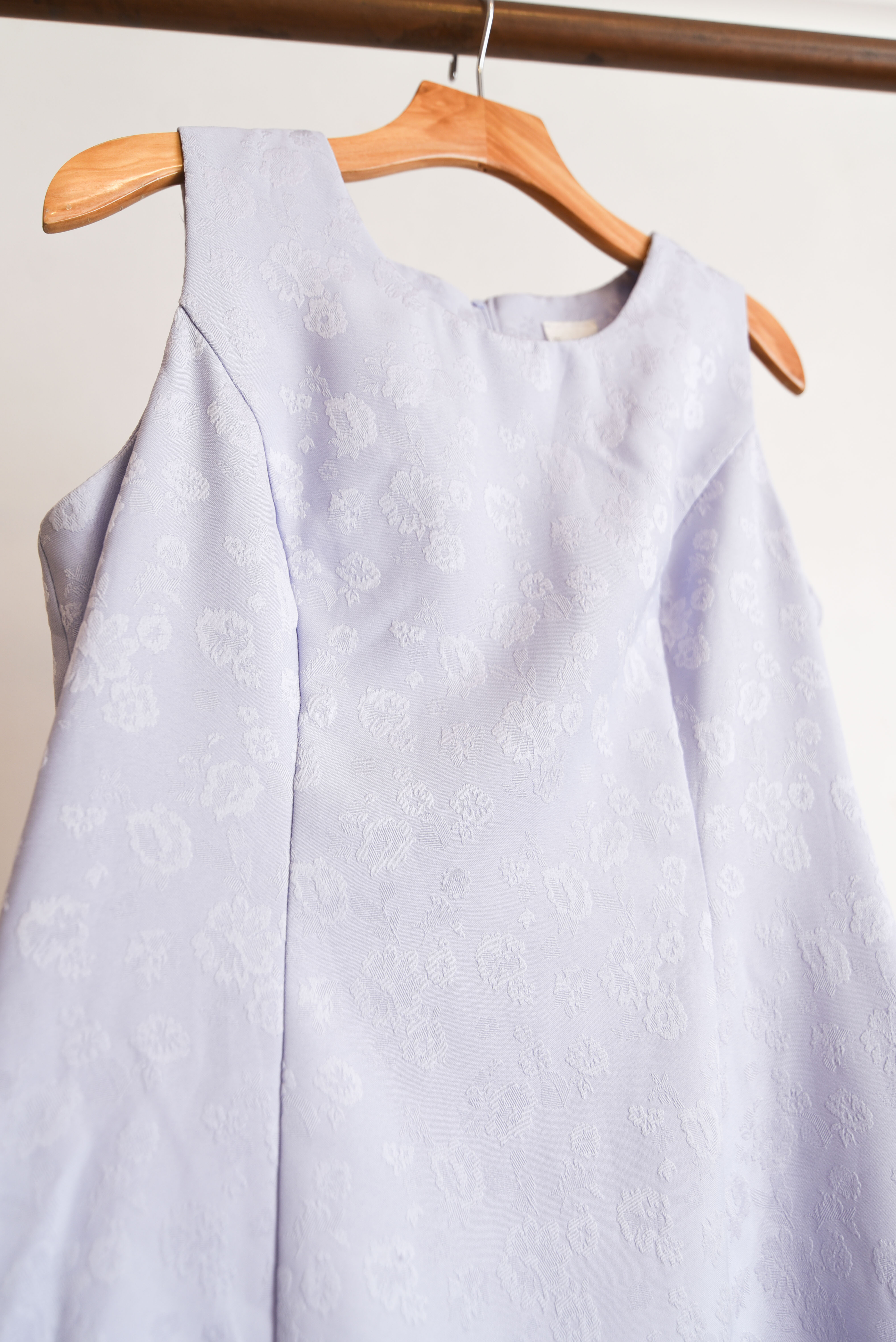 Jumper celeste vintage brocato