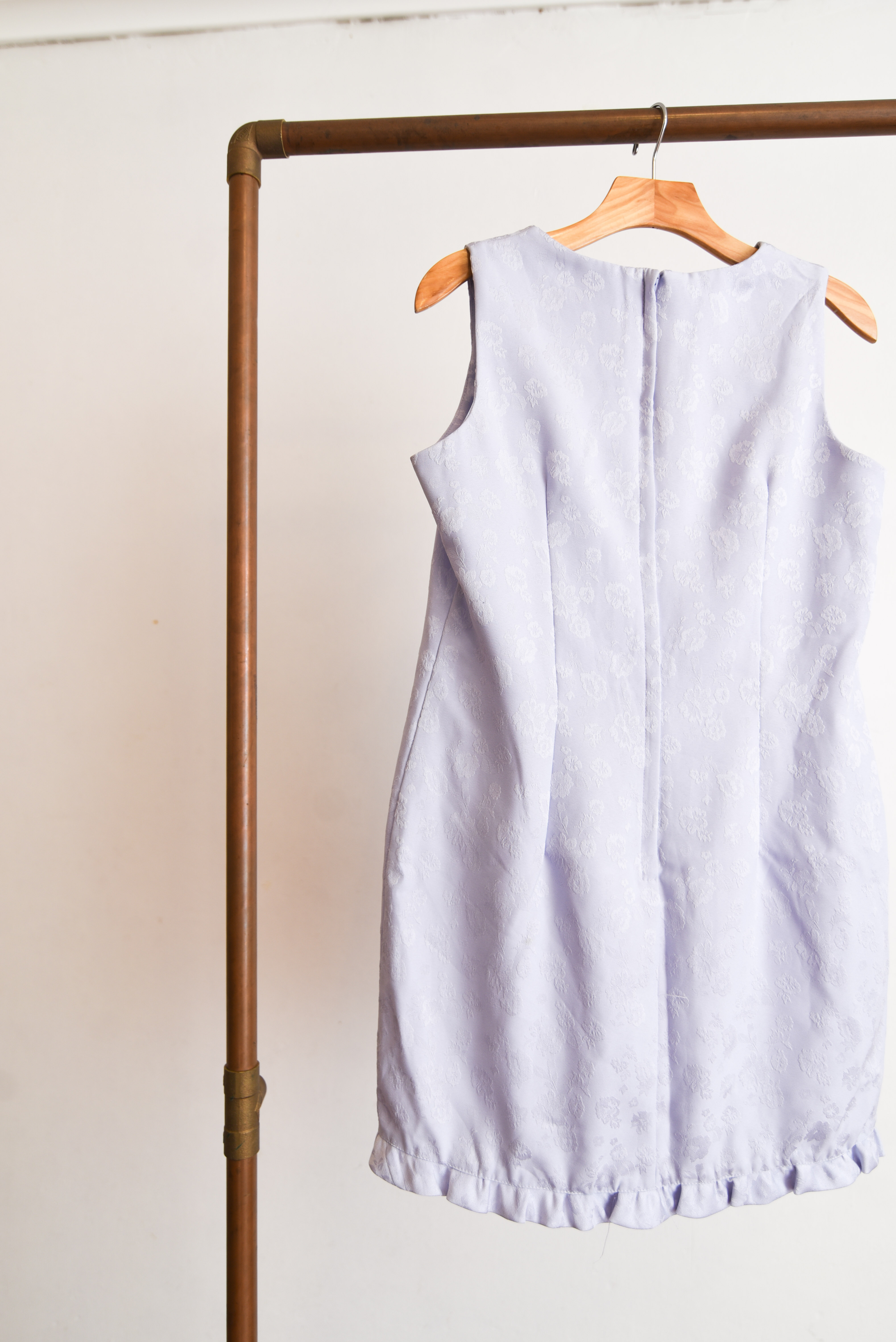 Jumper celeste vintage brocato