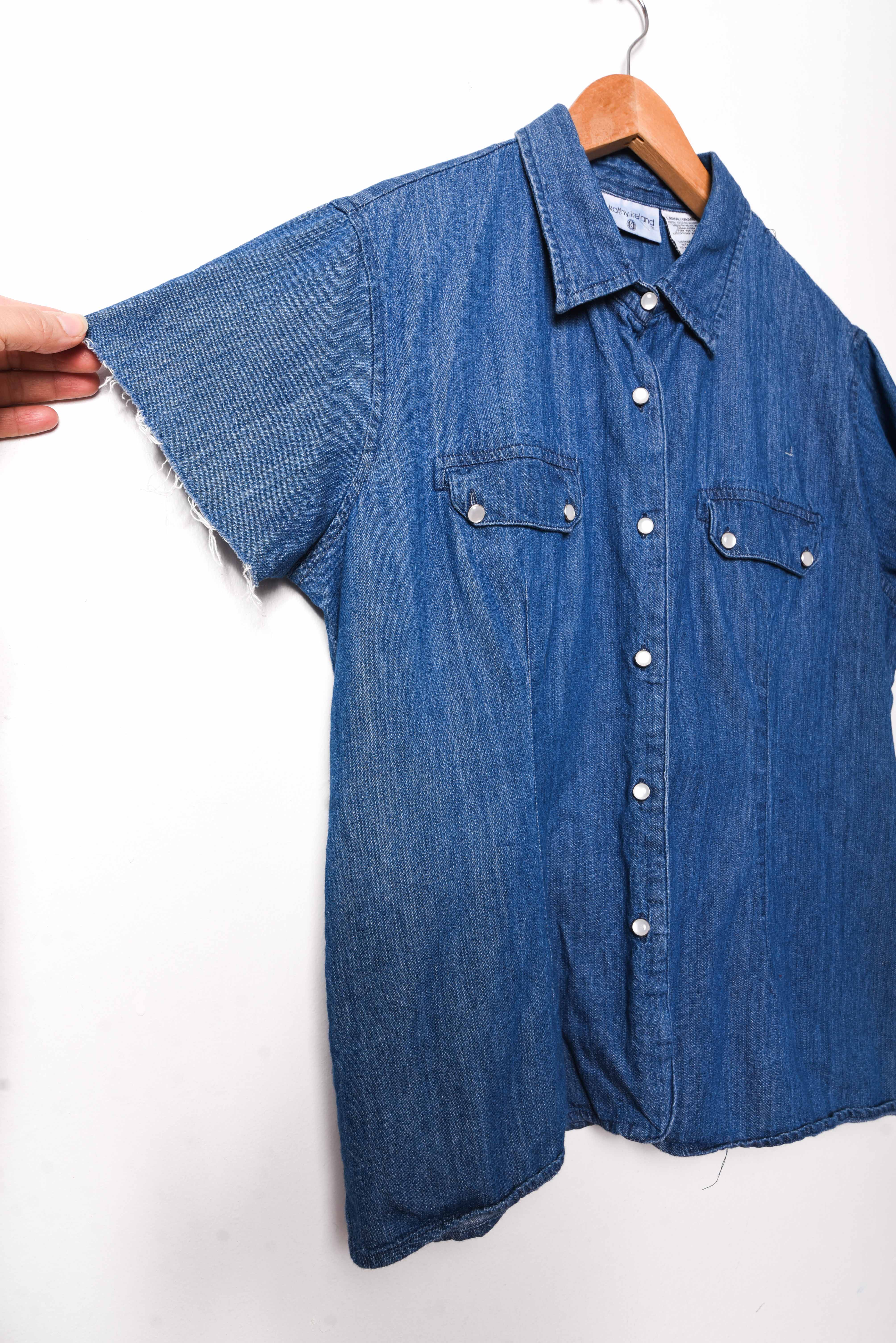Camisa basic denim