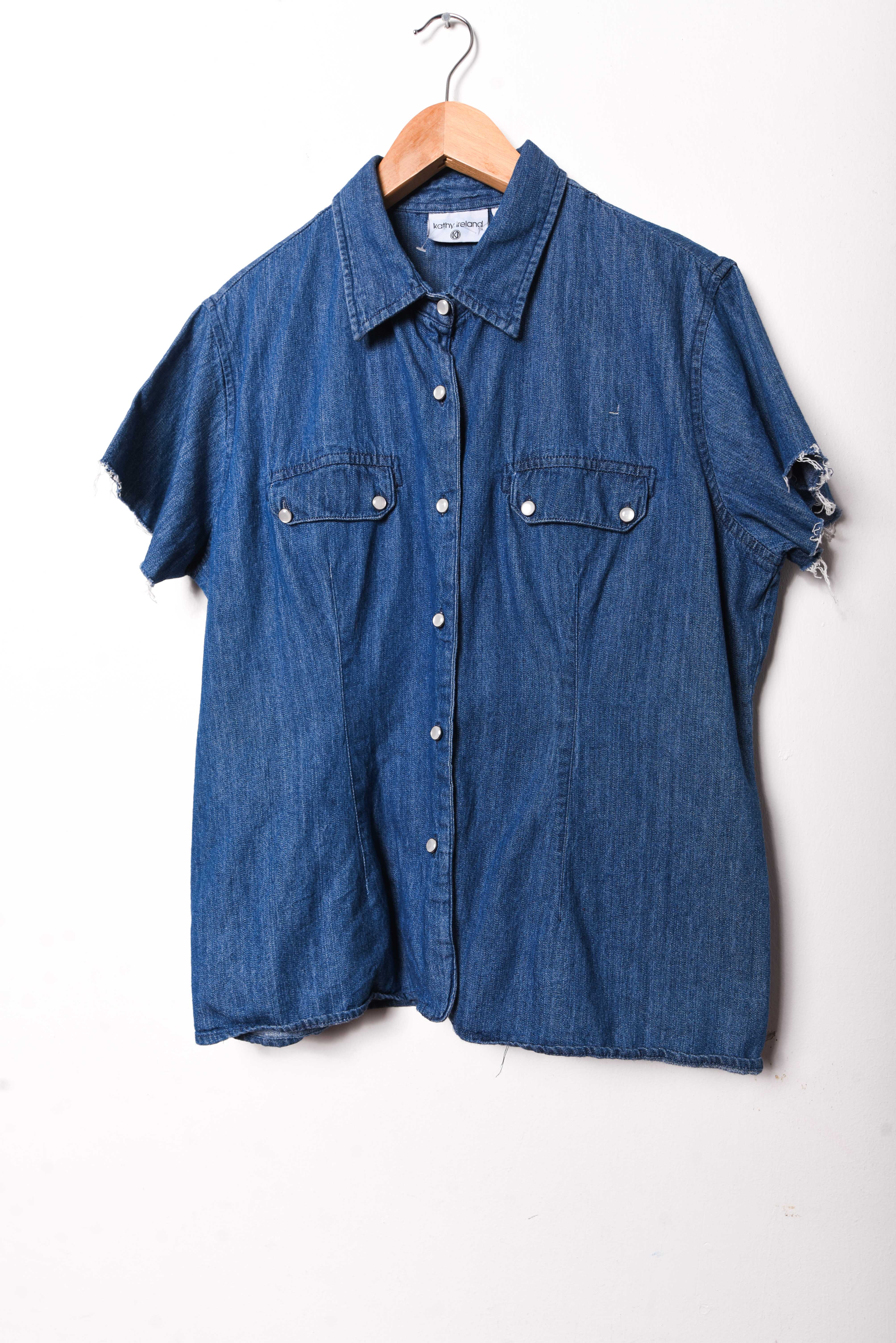 Camisa basic denim