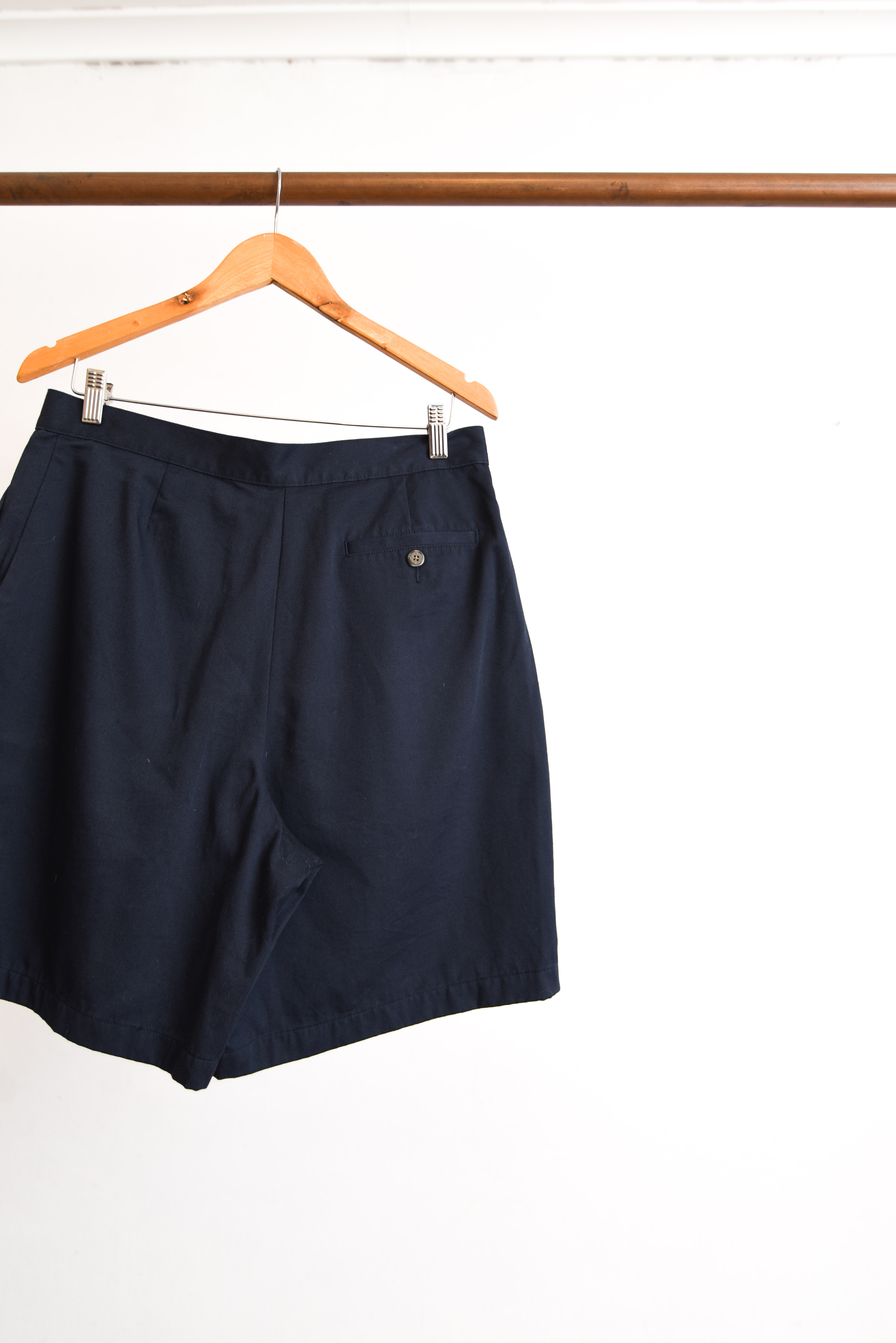 Falda-short navy LL Bean vintage