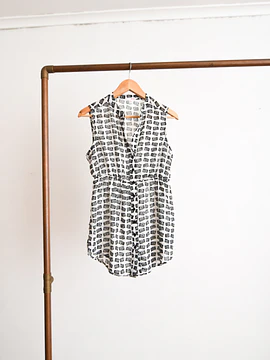 Blusa print camaritas
