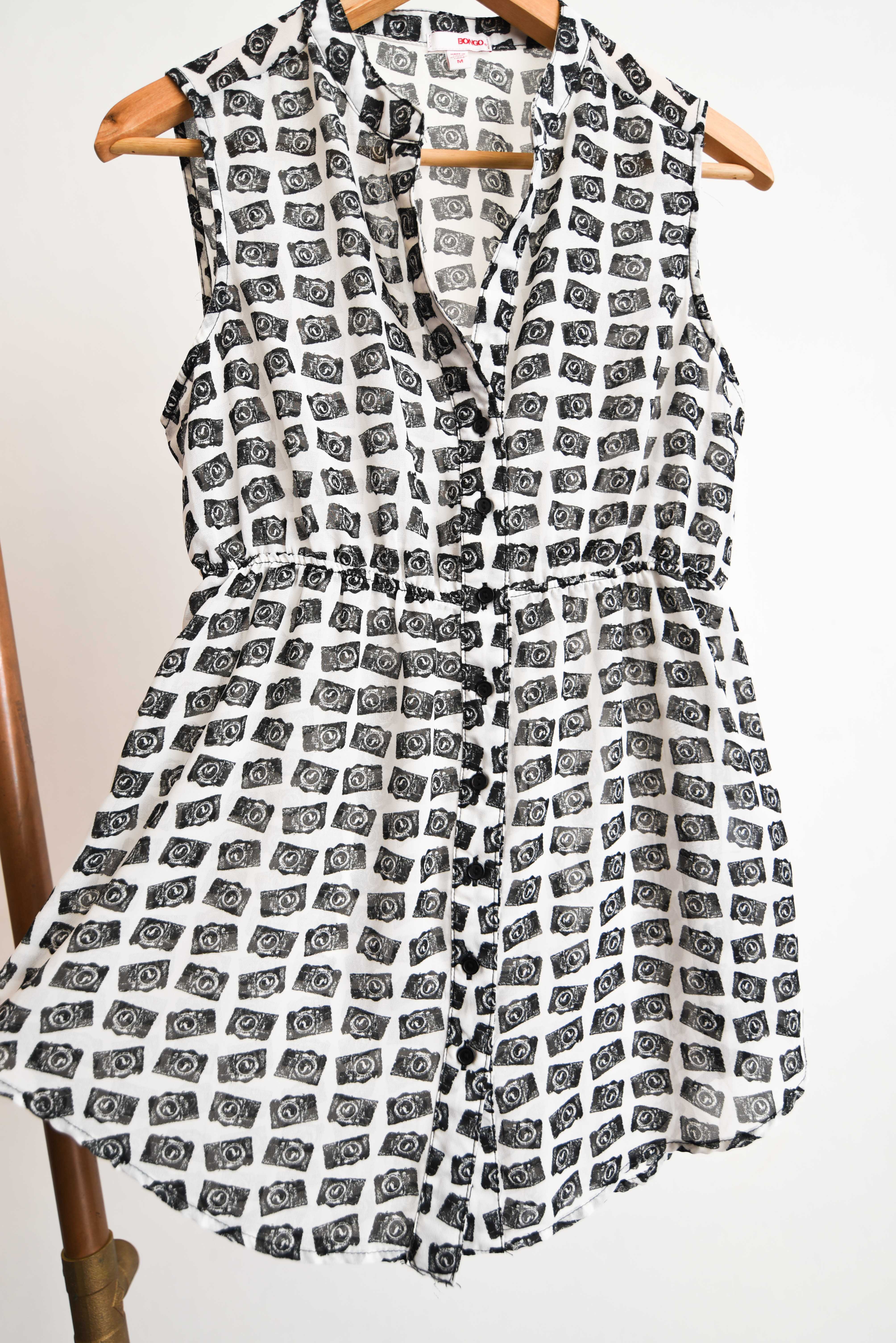 Blusa print camaritas