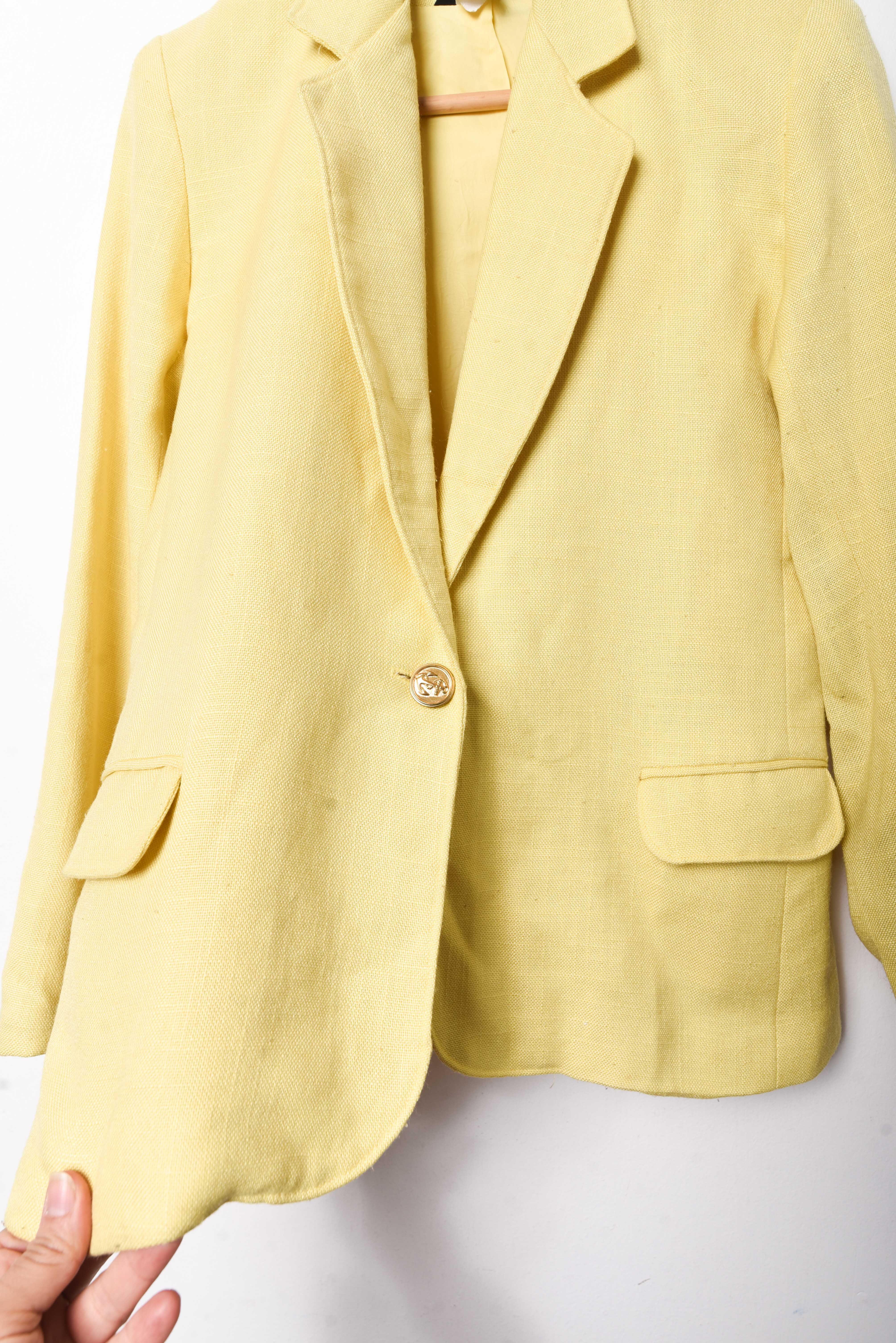 Blazer amarillo primavera vntg