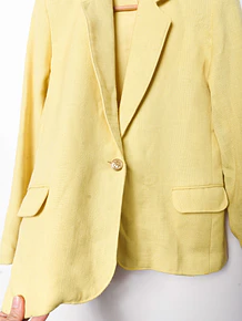 Blazer amarillo primavera vntg
