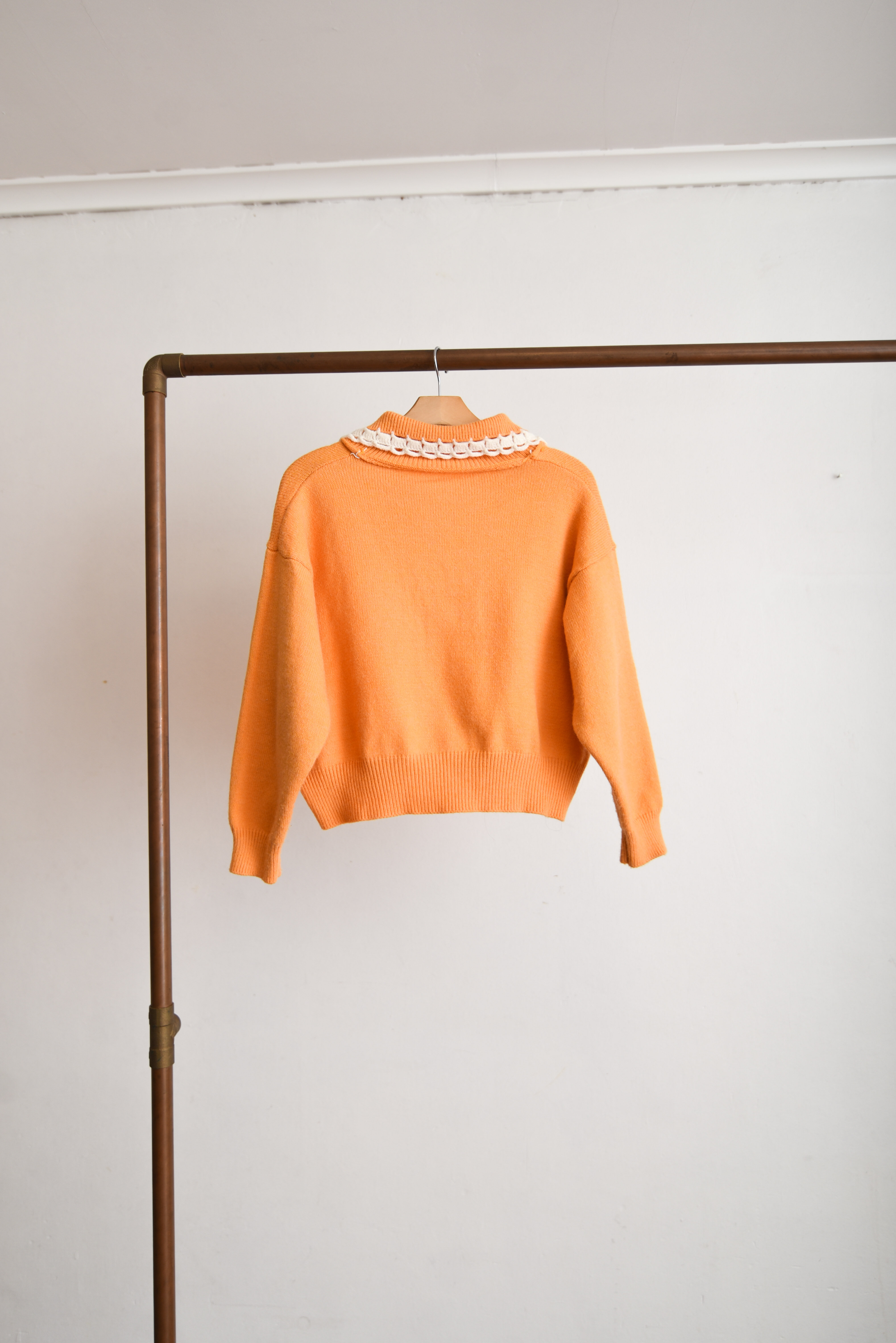 Chaleco tangerine cuellito