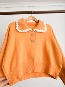Chaleco tangerine cuellito