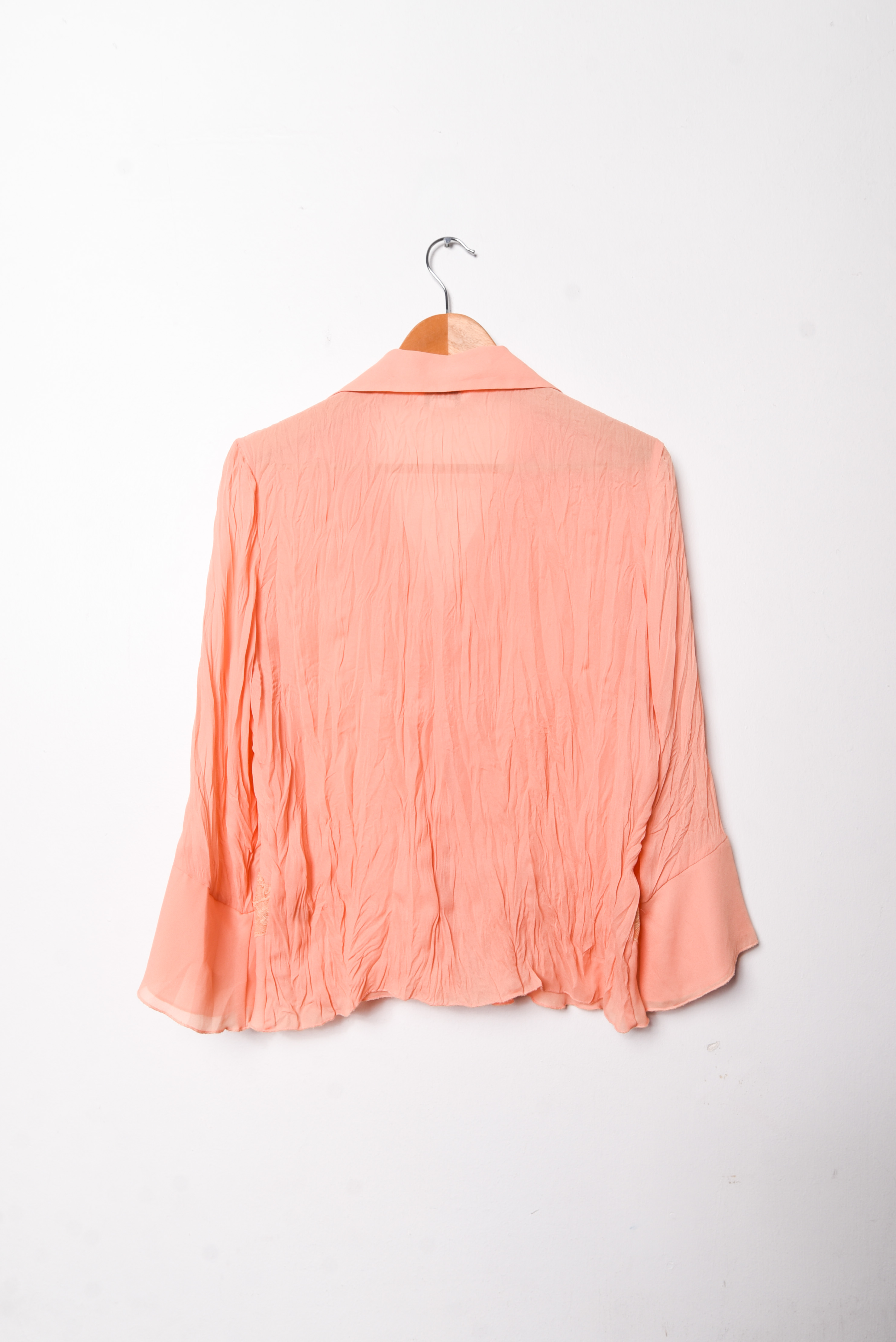 Blusa naranja vuelos y2k