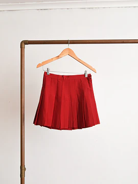 Falda roja American Apparel