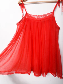 Top lencero vintage Sabrina