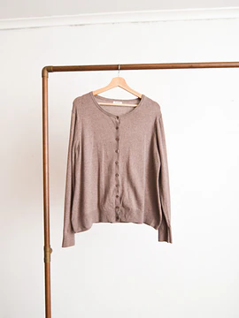 Cardigan café basic botones