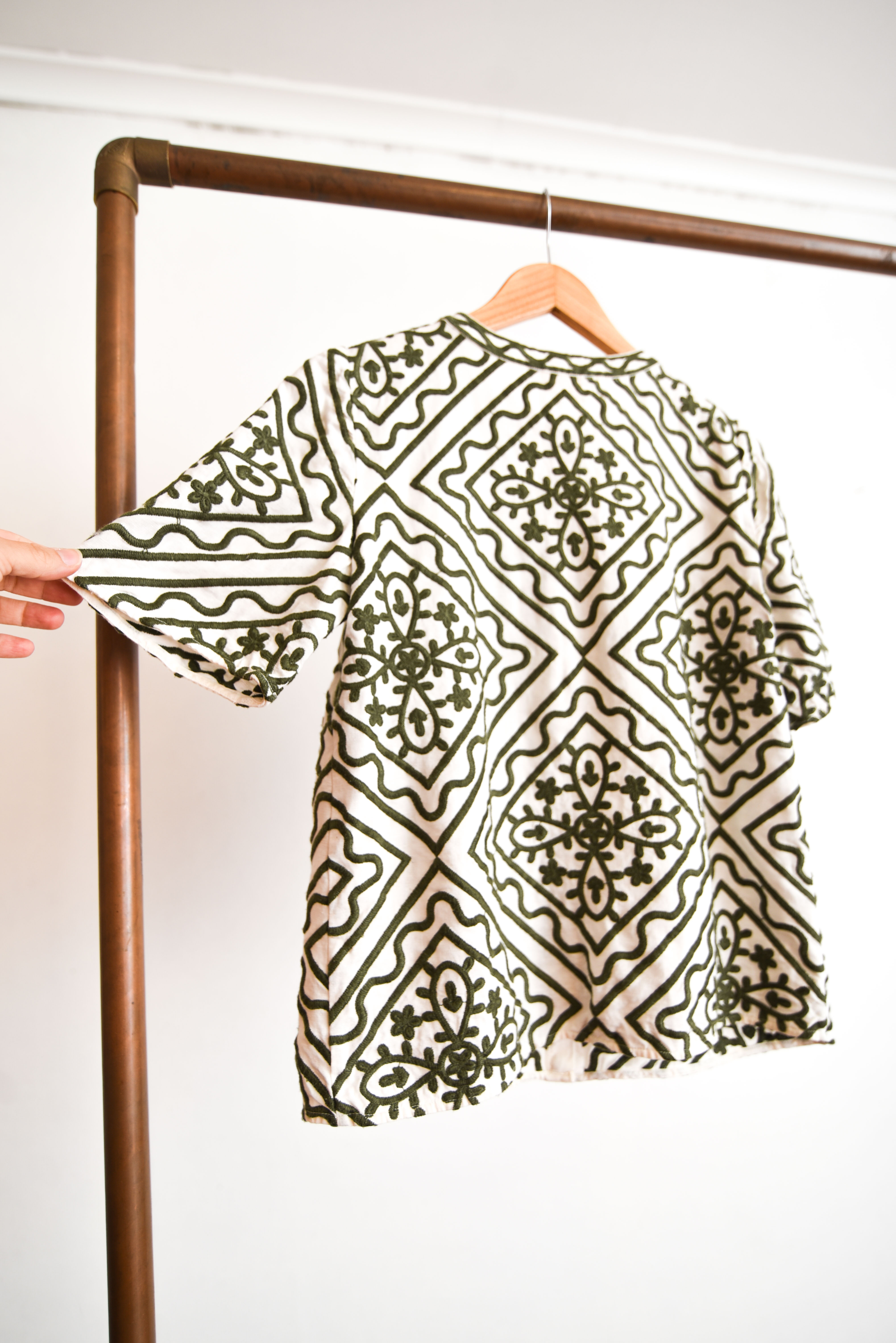Chaqueta bordada Sezane