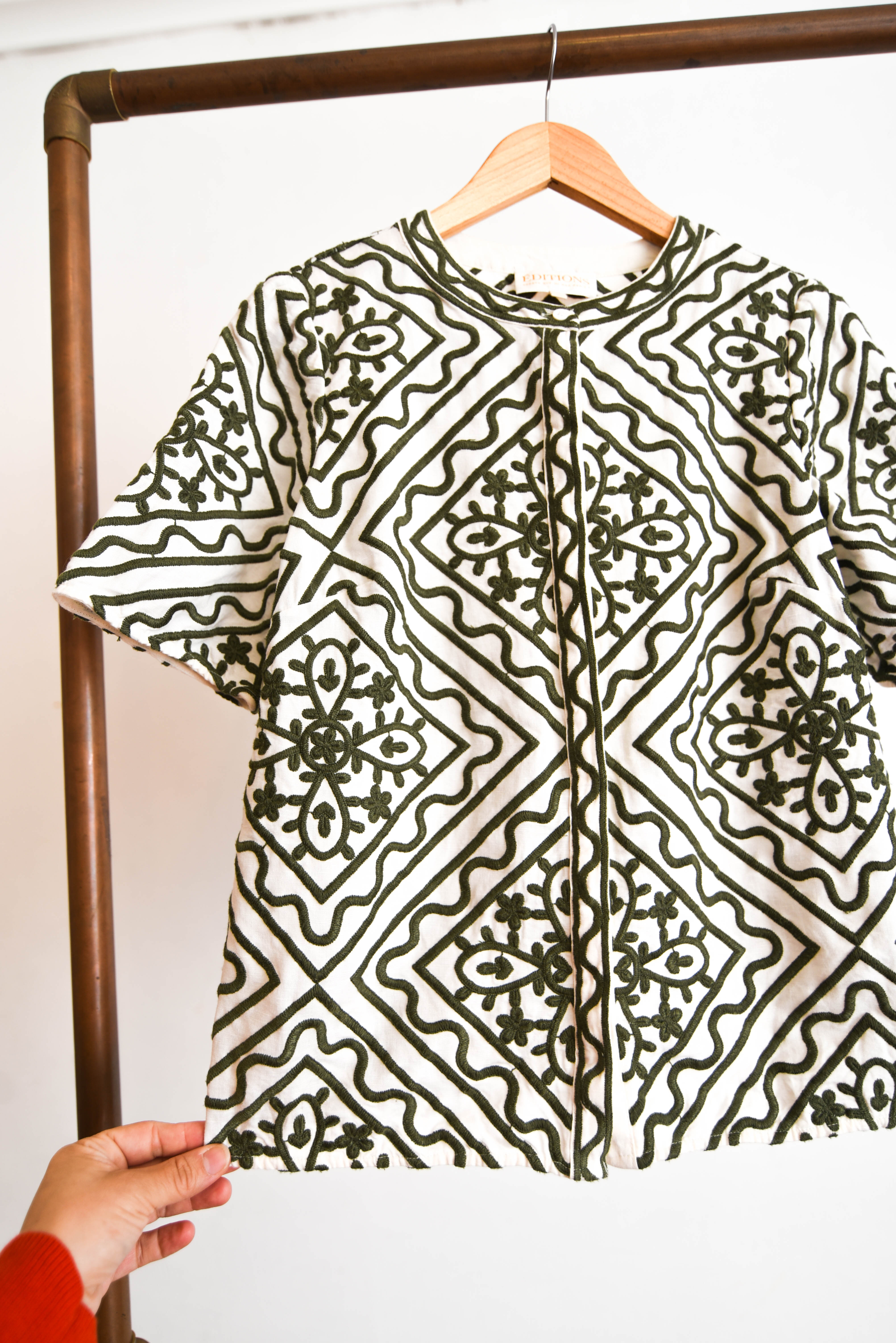 Chaqueta bordada Sezane