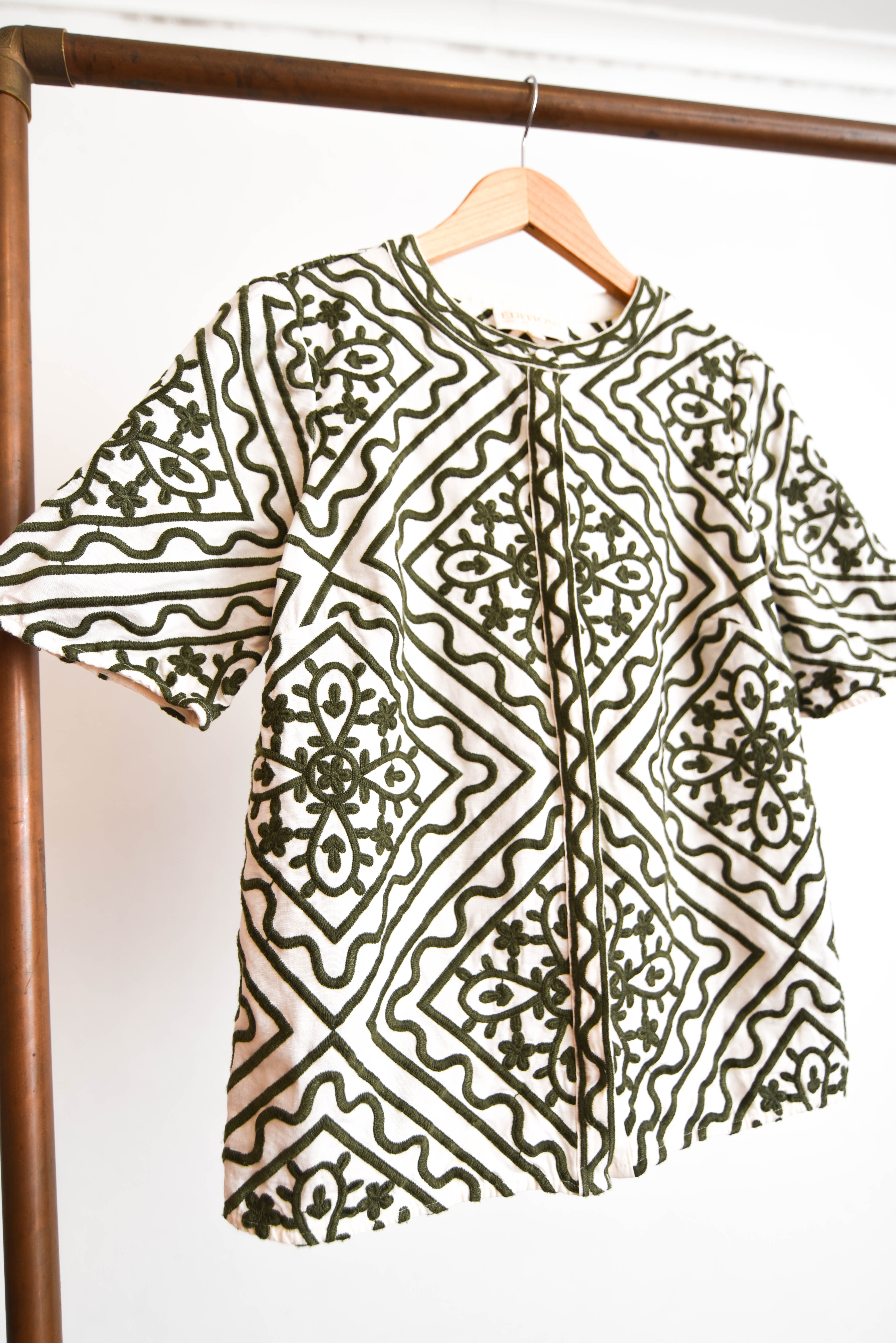 Chaqueta bordada Sezane