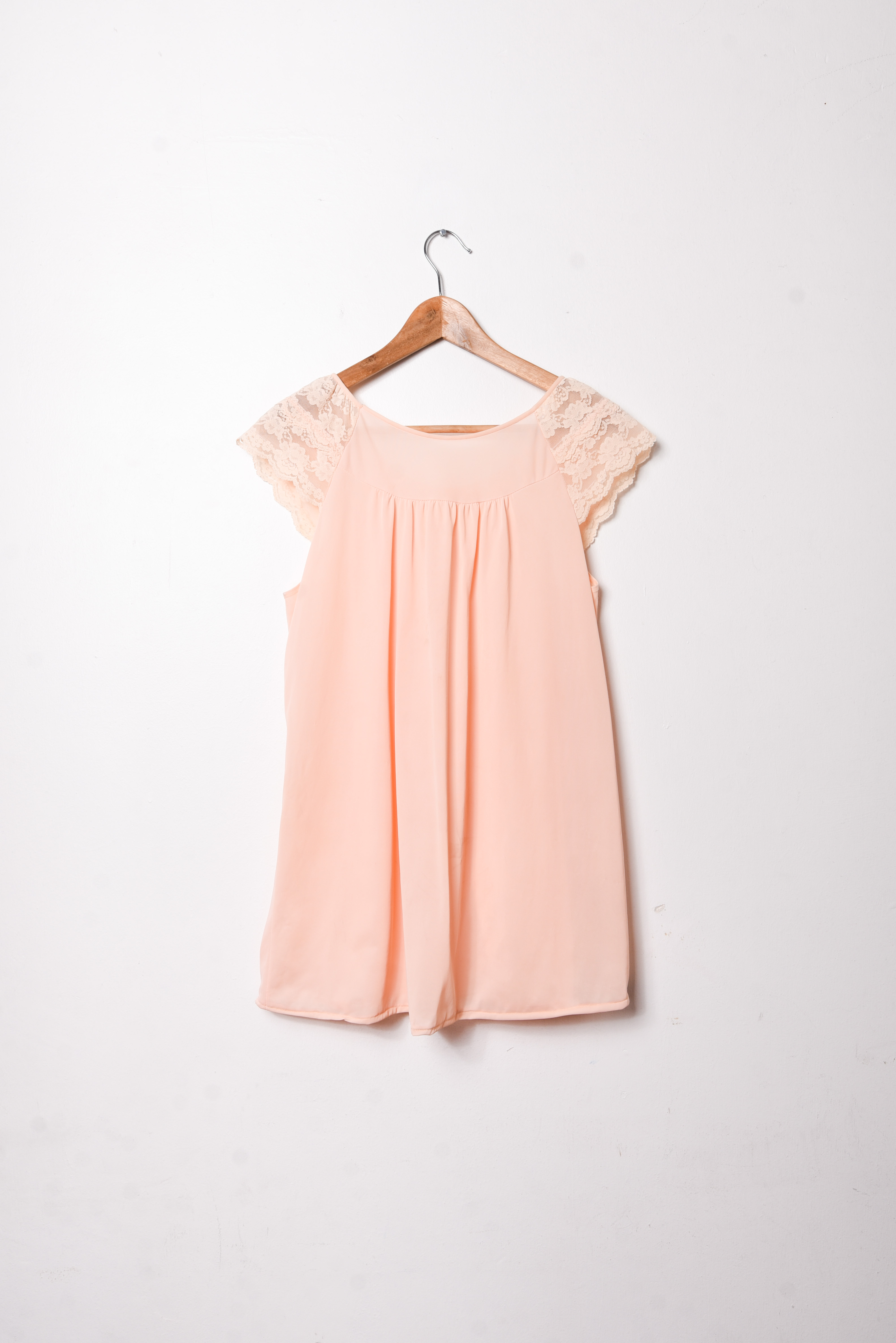 Babydoll dress vintage peach