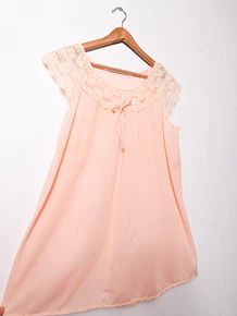 Babydoll dress vintage peach