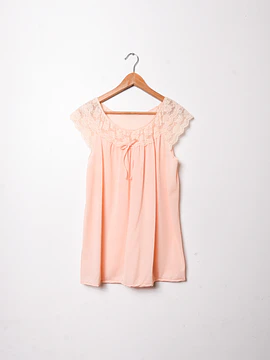 Babydoll dress vintage peach