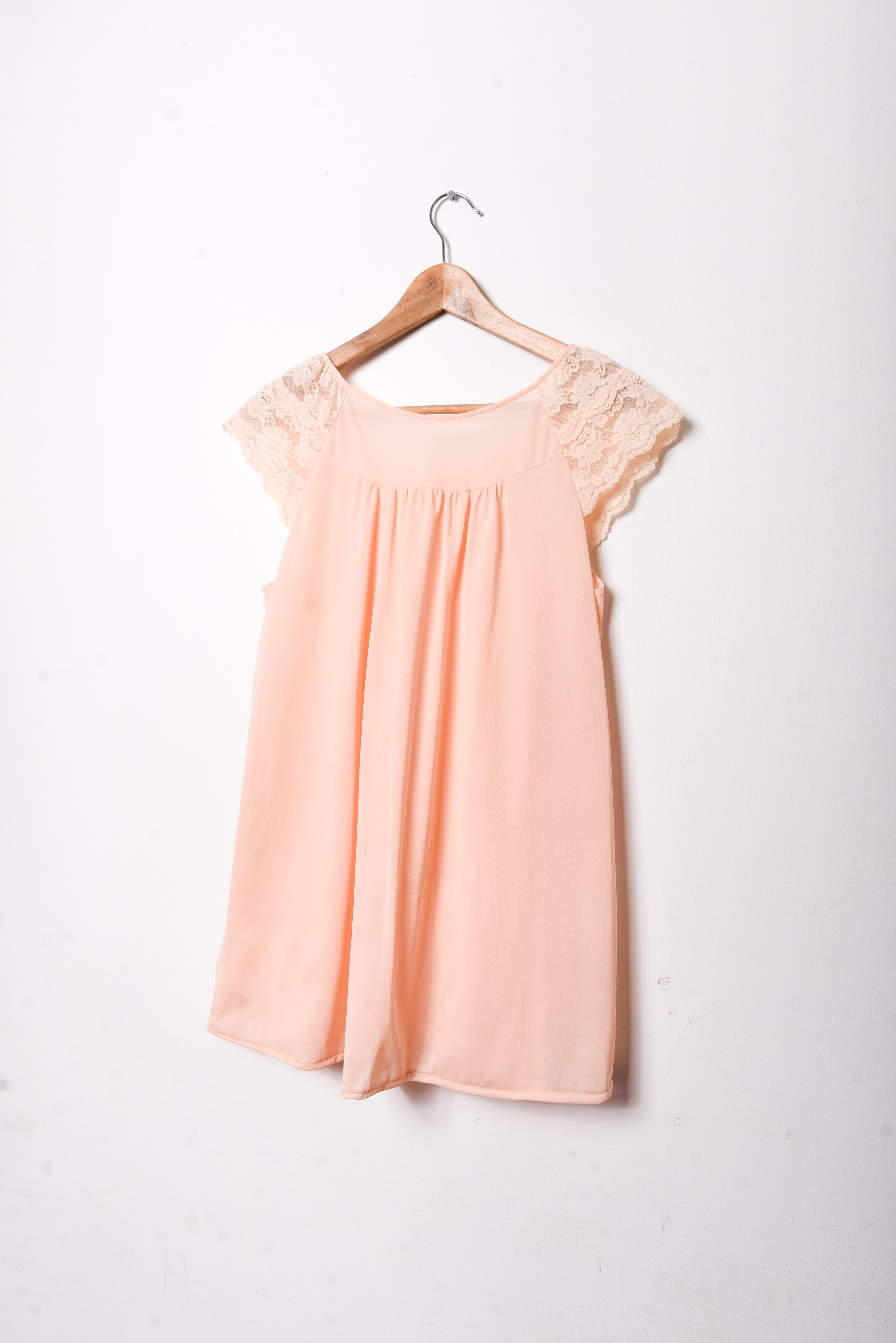 Babydoll dress vintage peach