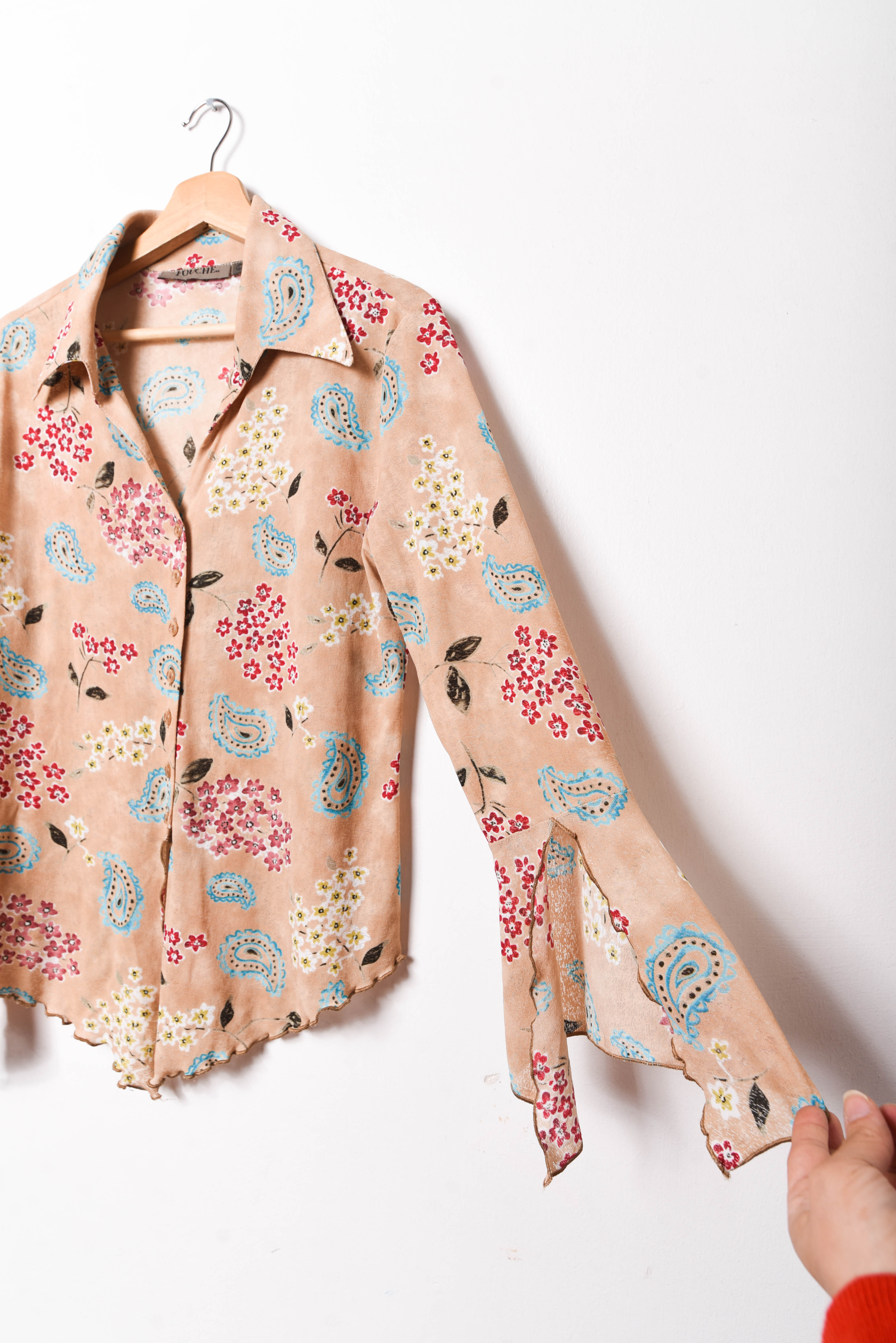 Blusa campana 70s vibes