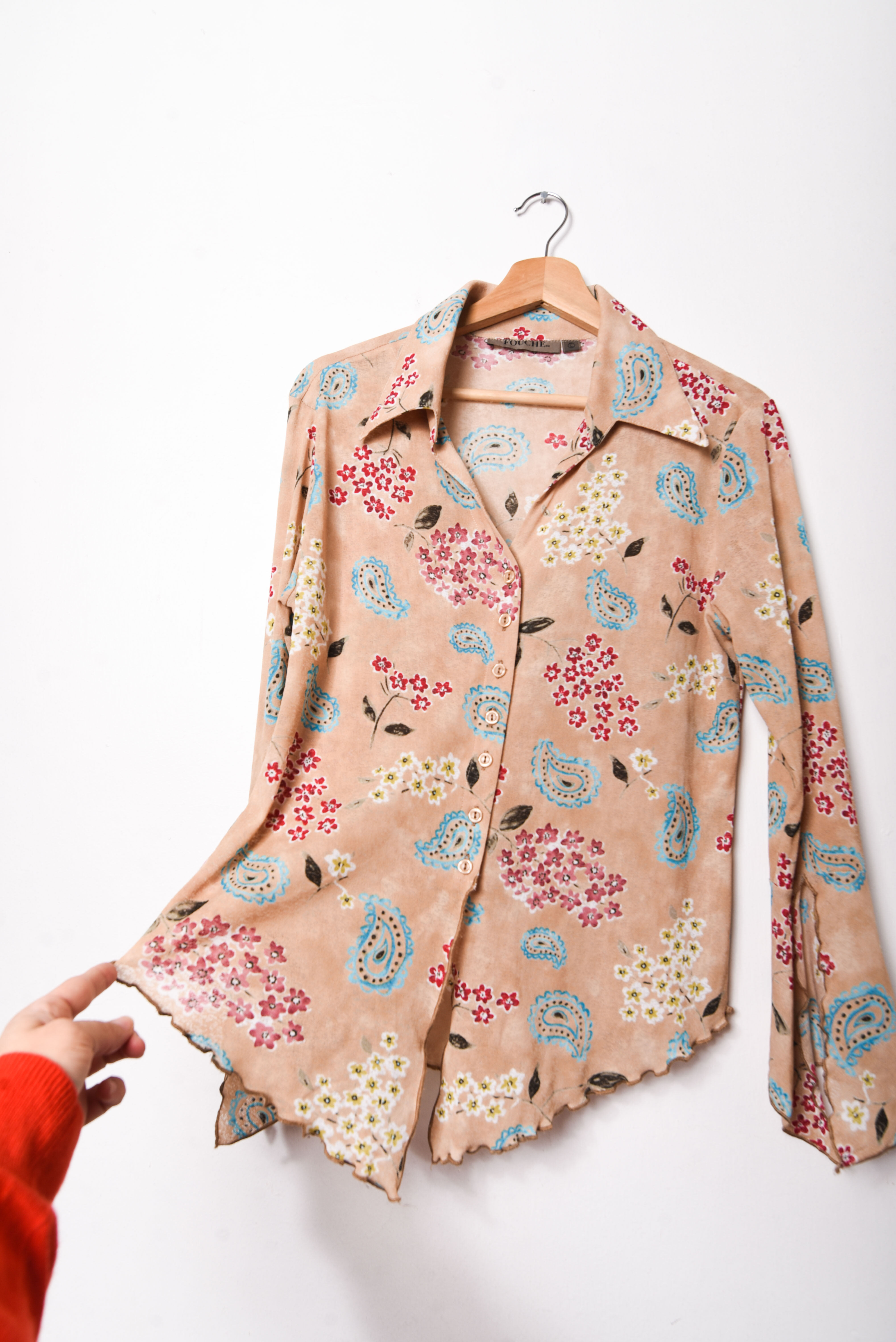 Blusa campana 70s vibes