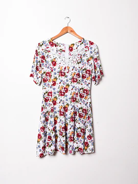 Vestido vintage floral California
