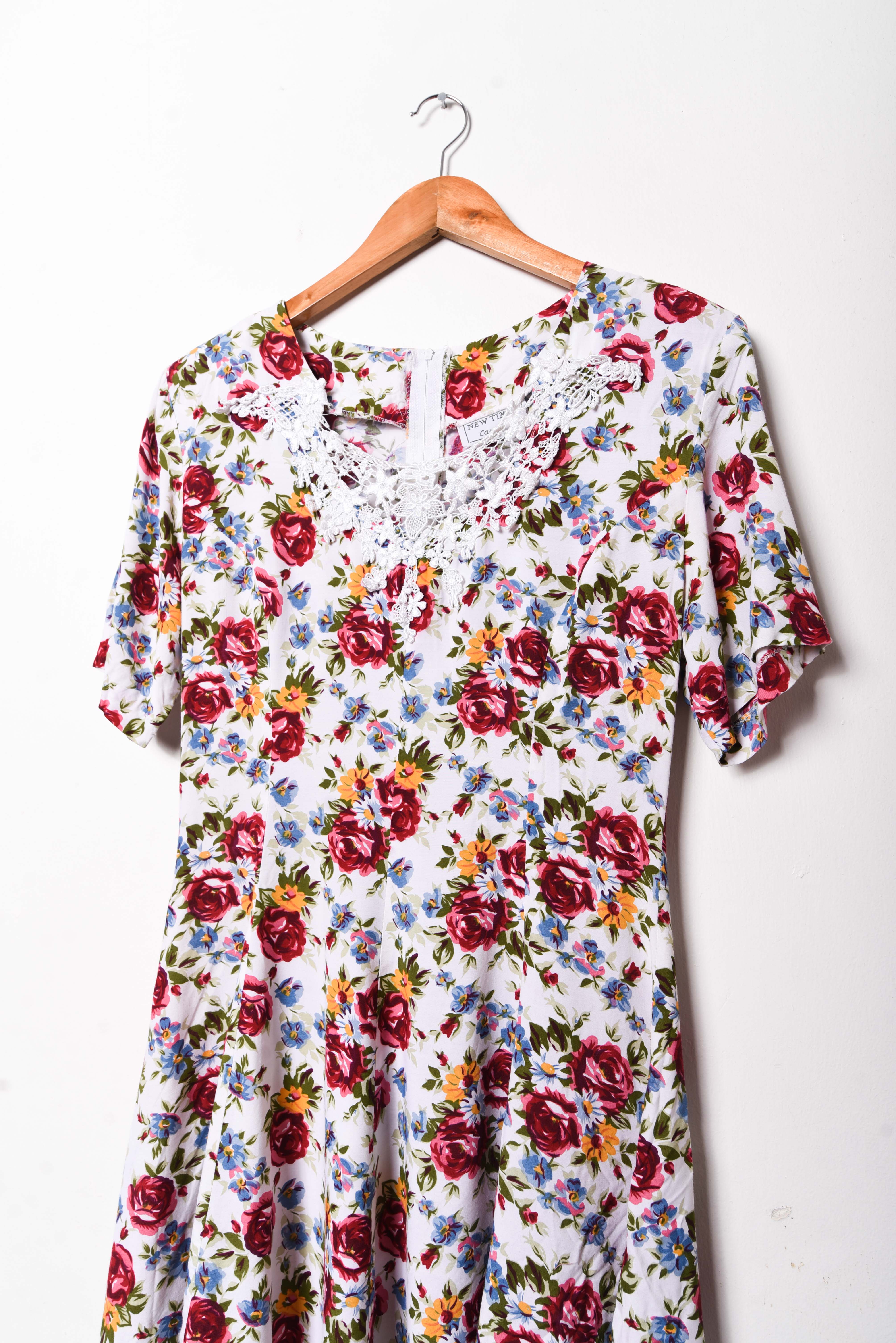 Vestido vintage floral California