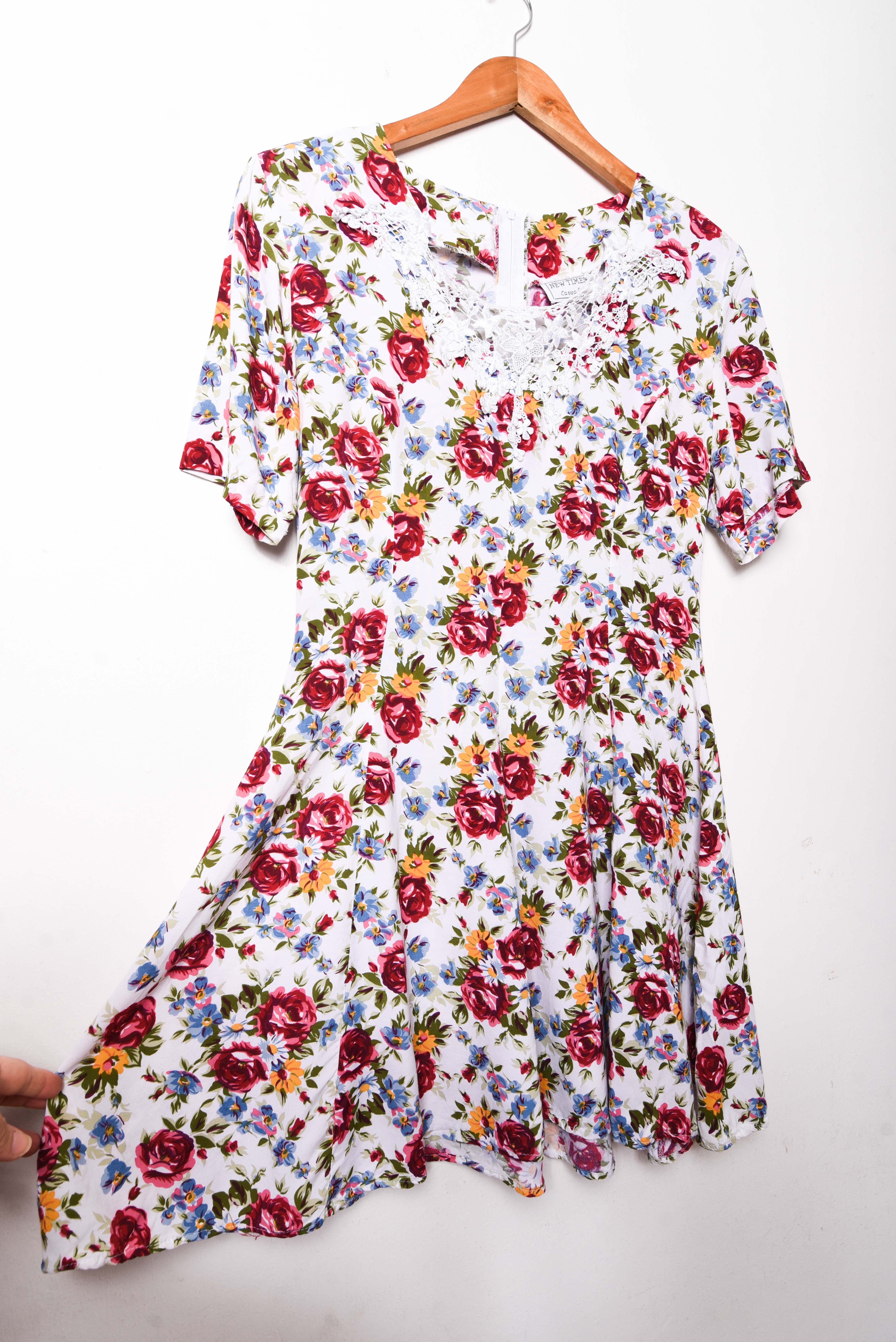 Vestido vintage floral California