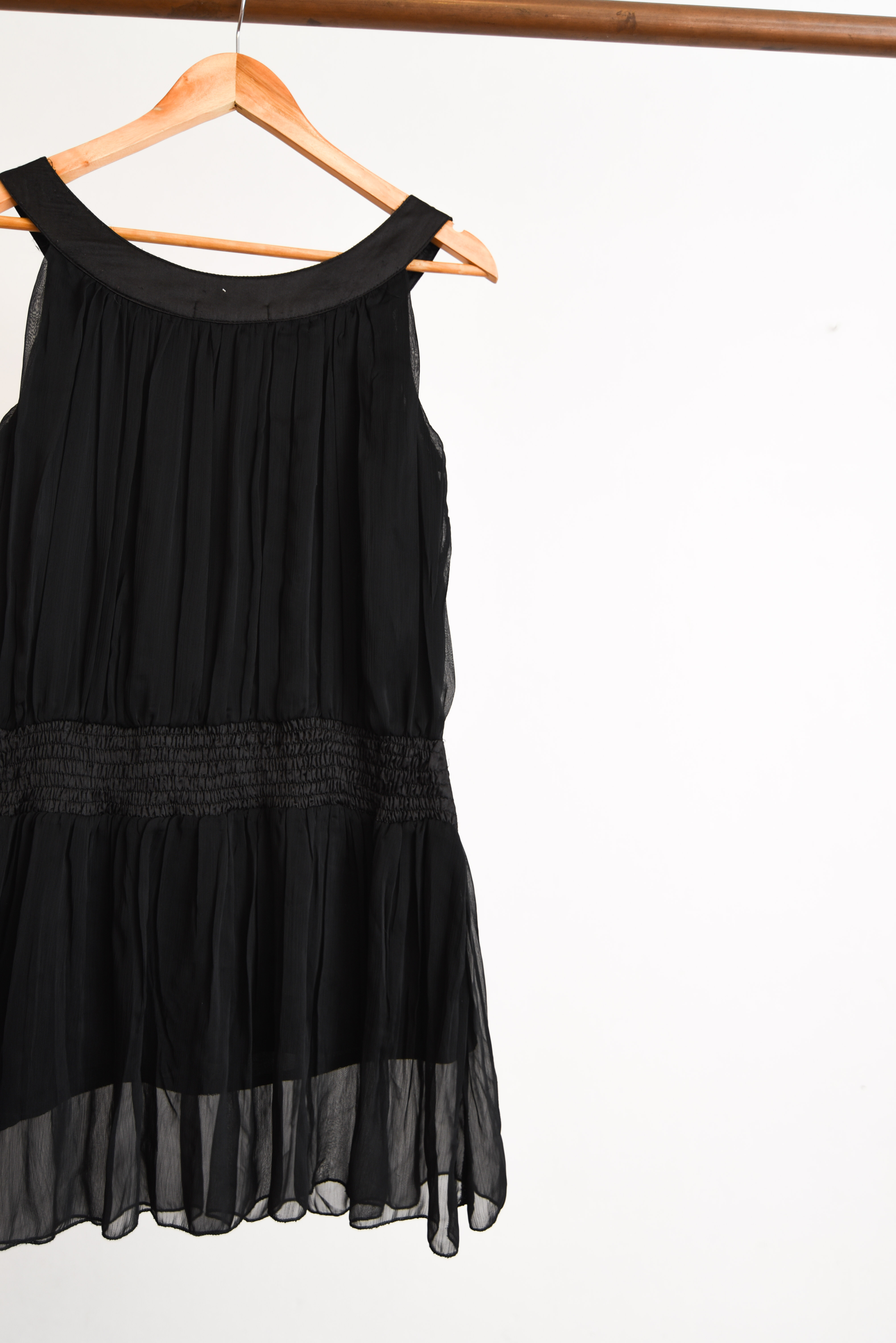 Mini dress vaporoso black 