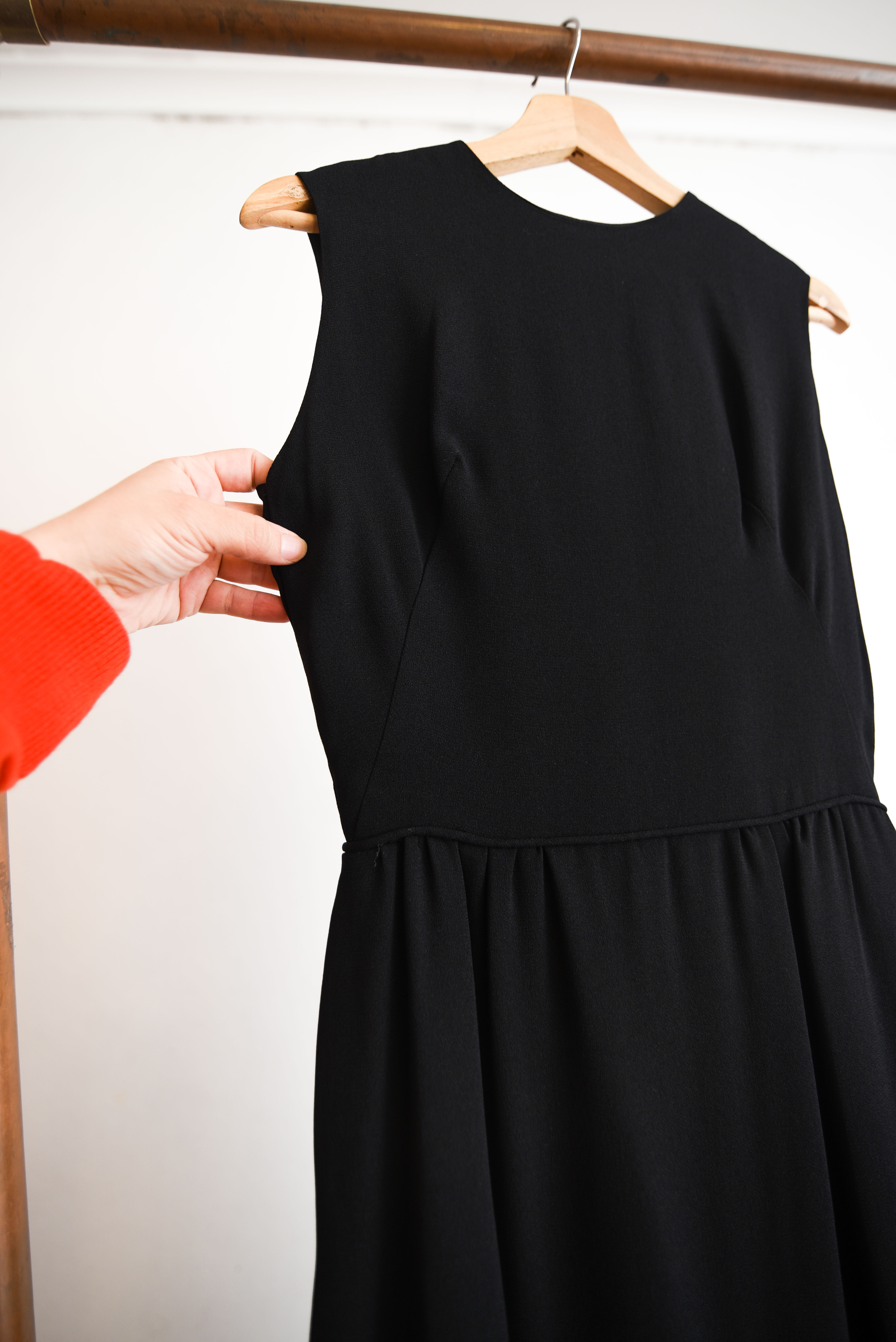 Maxi vestido vintage Odette California 60s