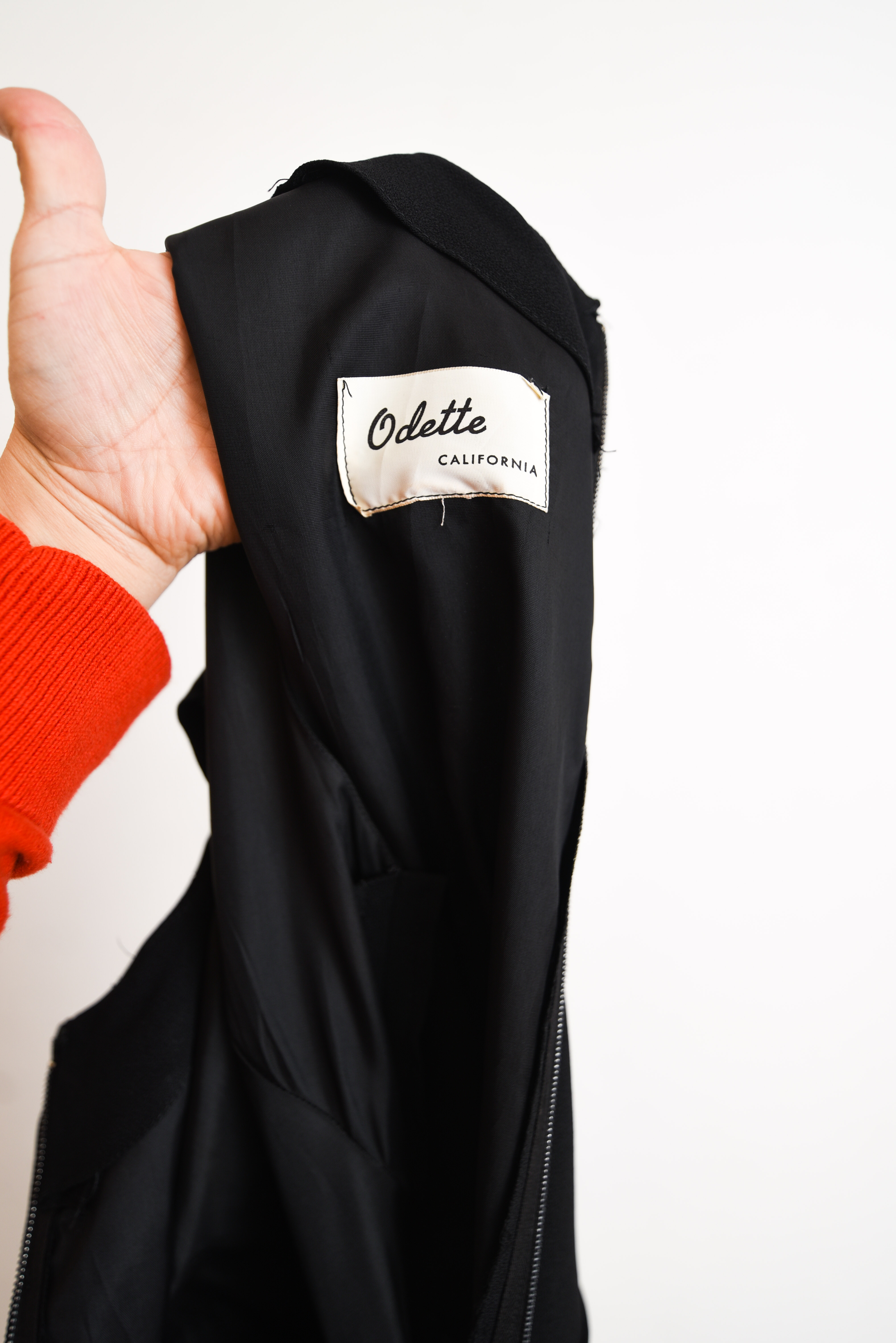 Maxi vestido vintage Odette California 60s