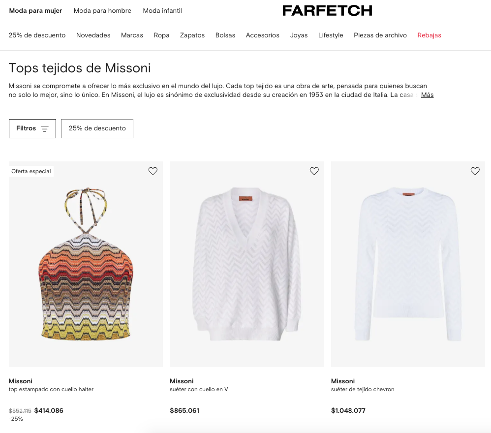 Top tejido turquesa Missoni