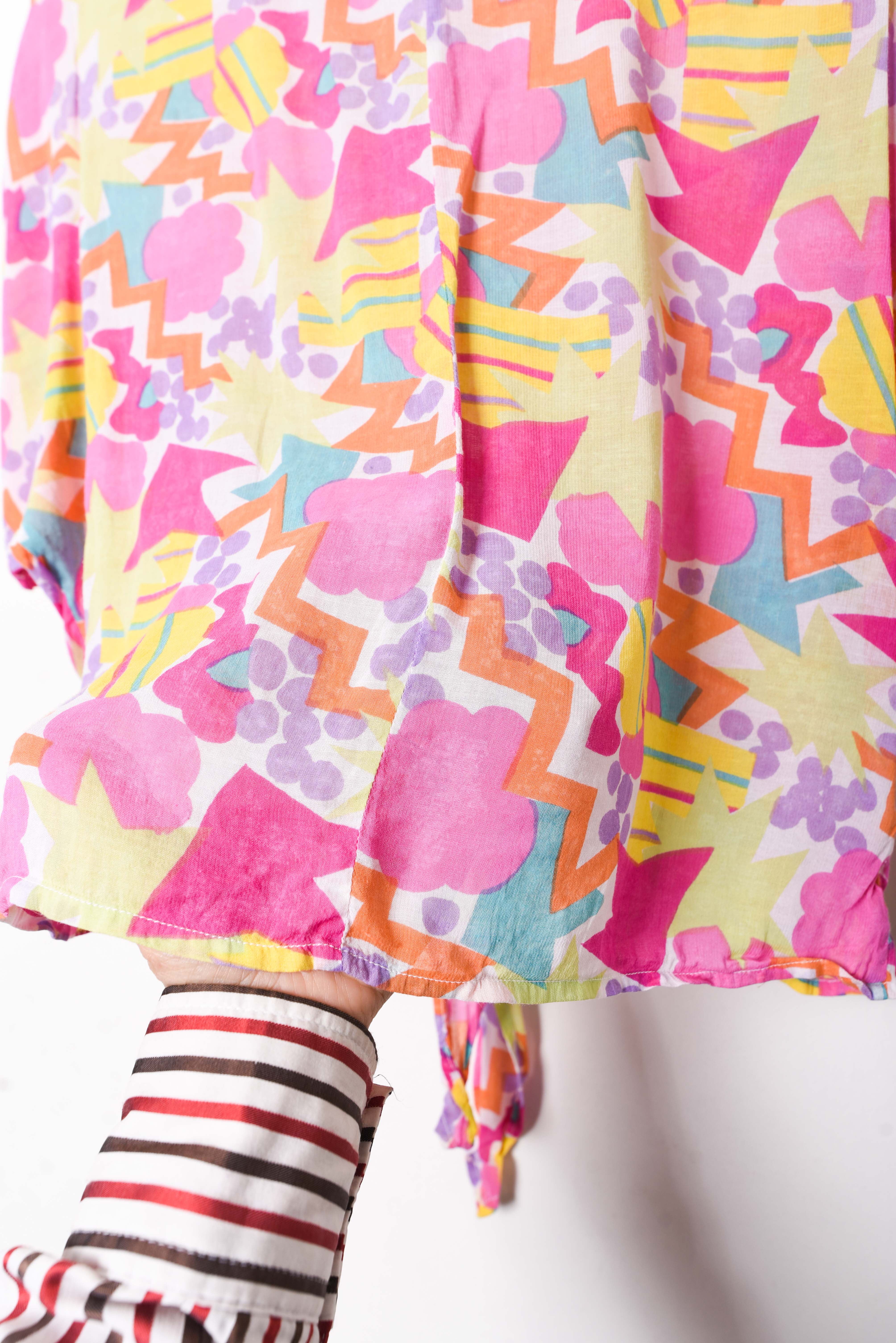 Blusa rosada nudo vintage