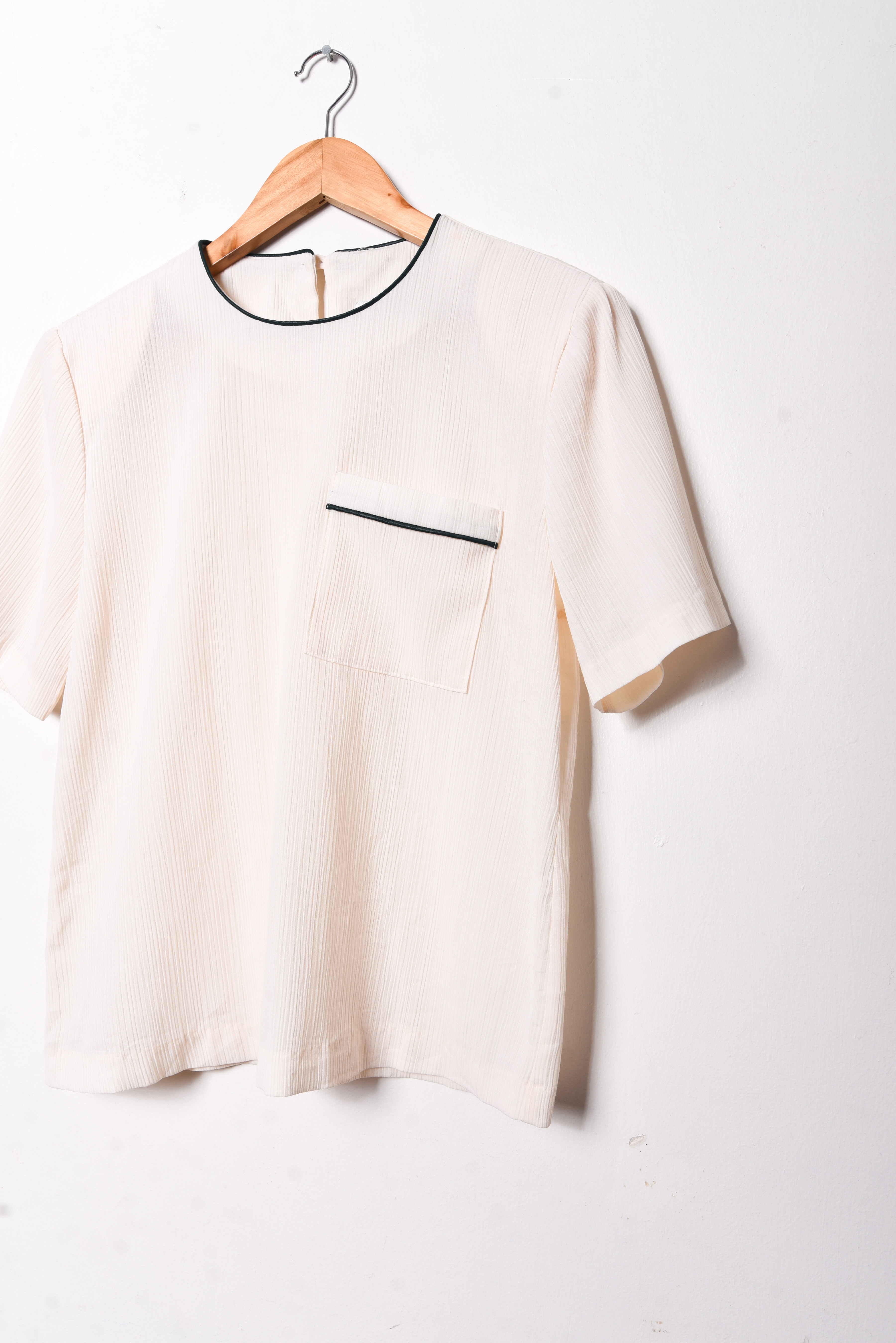 Blusa marfil 90s