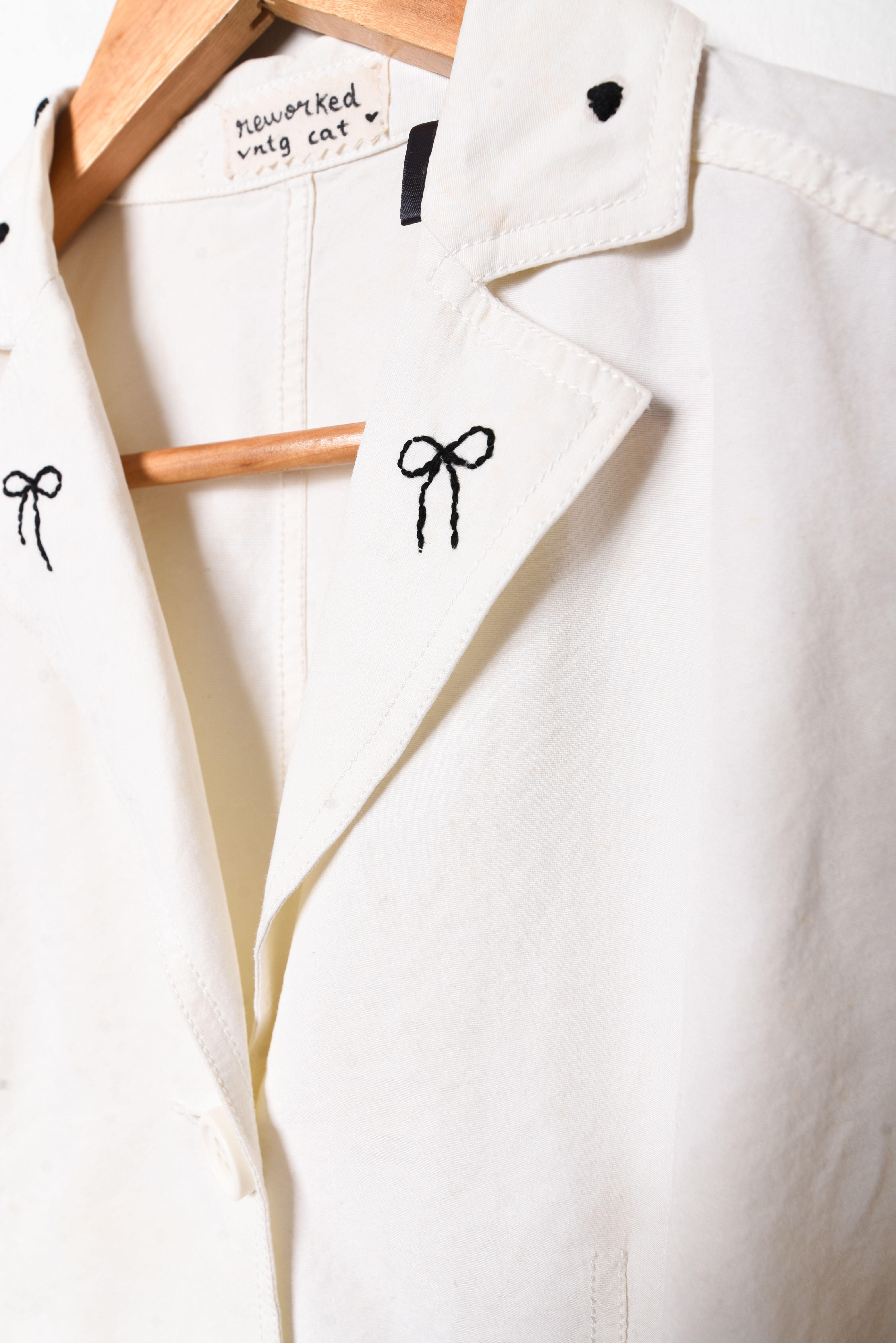 Blazer seda reworked Vntg Cat