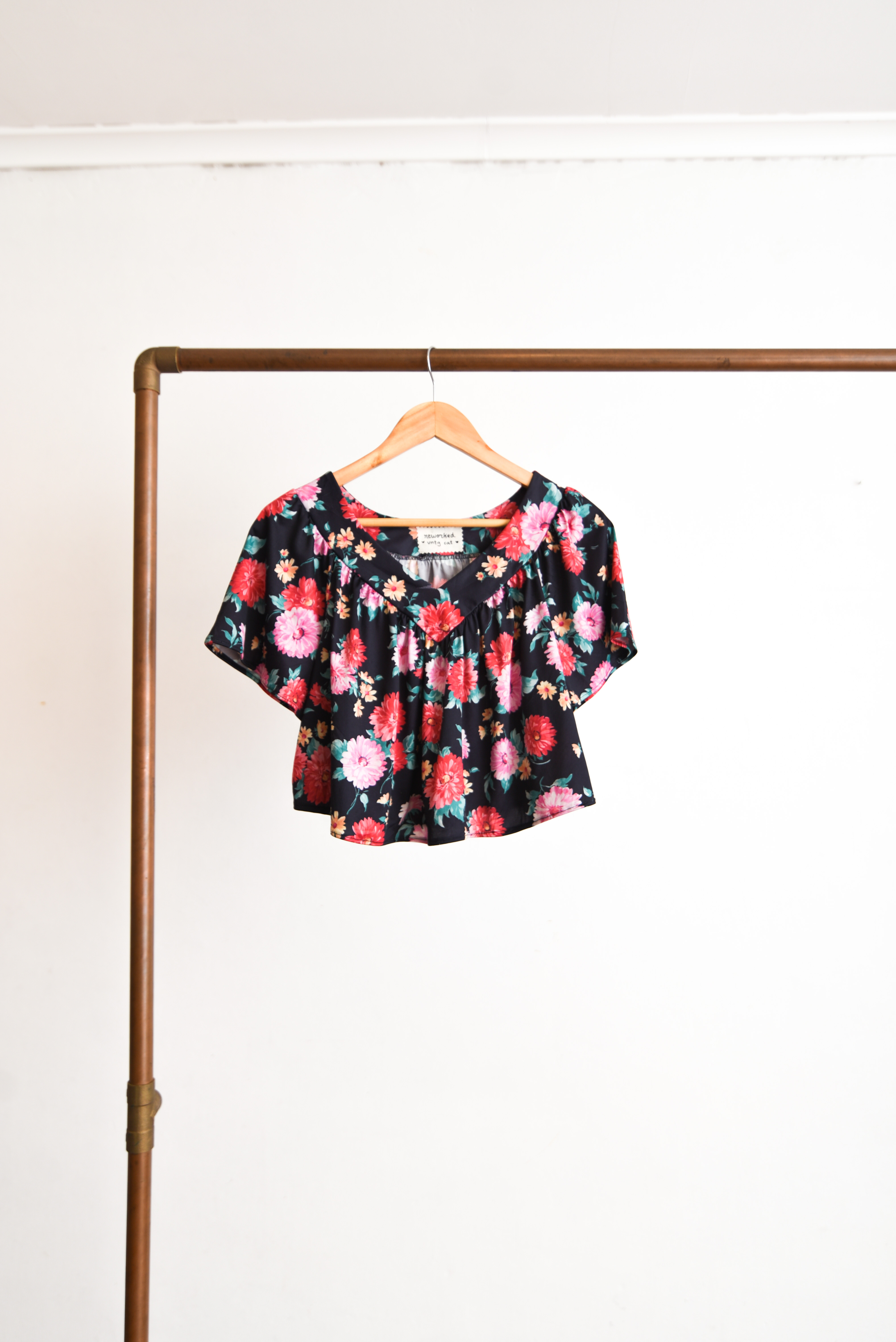 Conjunto floral vintage Reworked x Vntg Cat