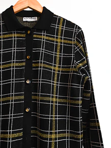 Cardigan 90s brillitos