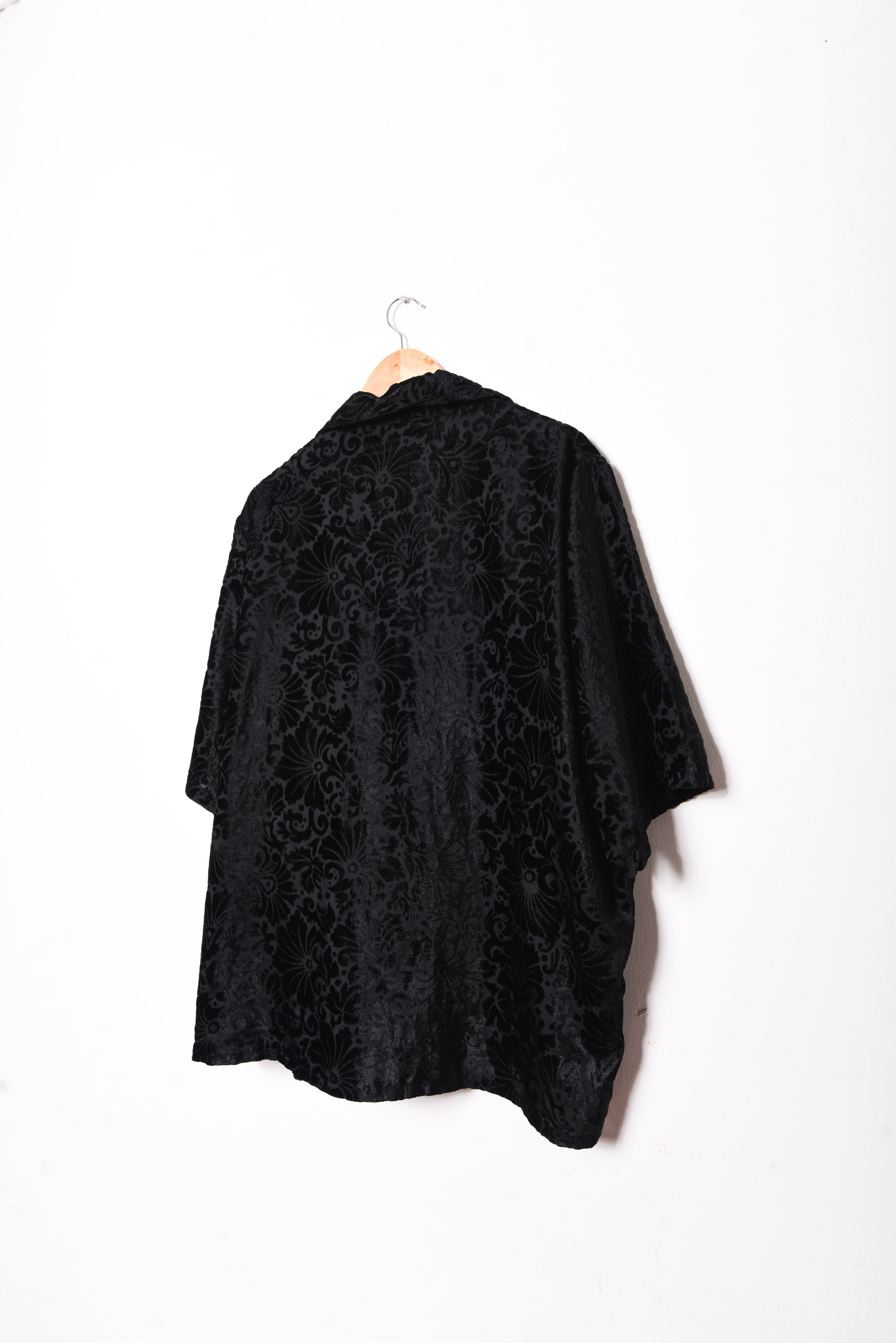 Blusa velvet transparencia