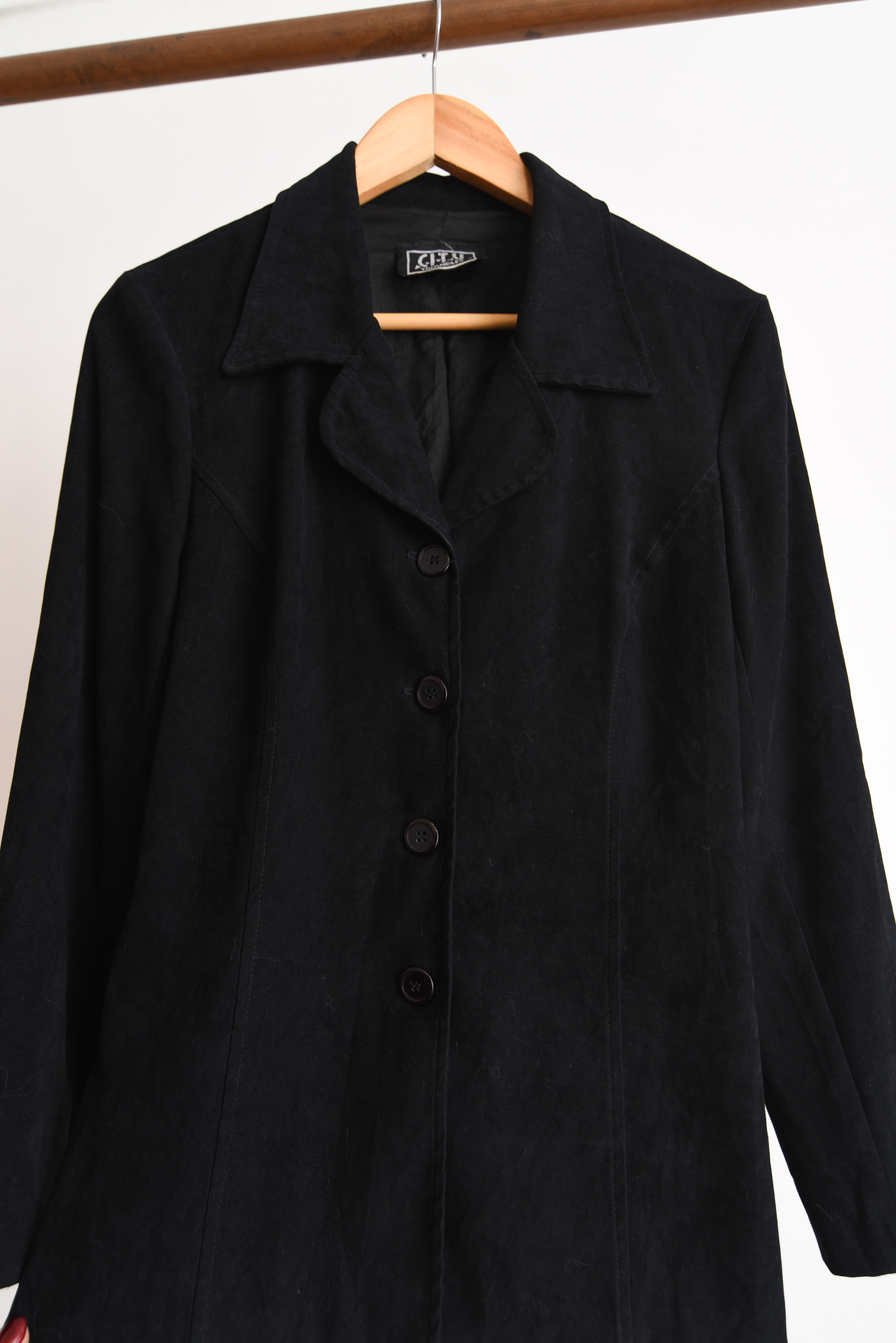Blazer negro 90s