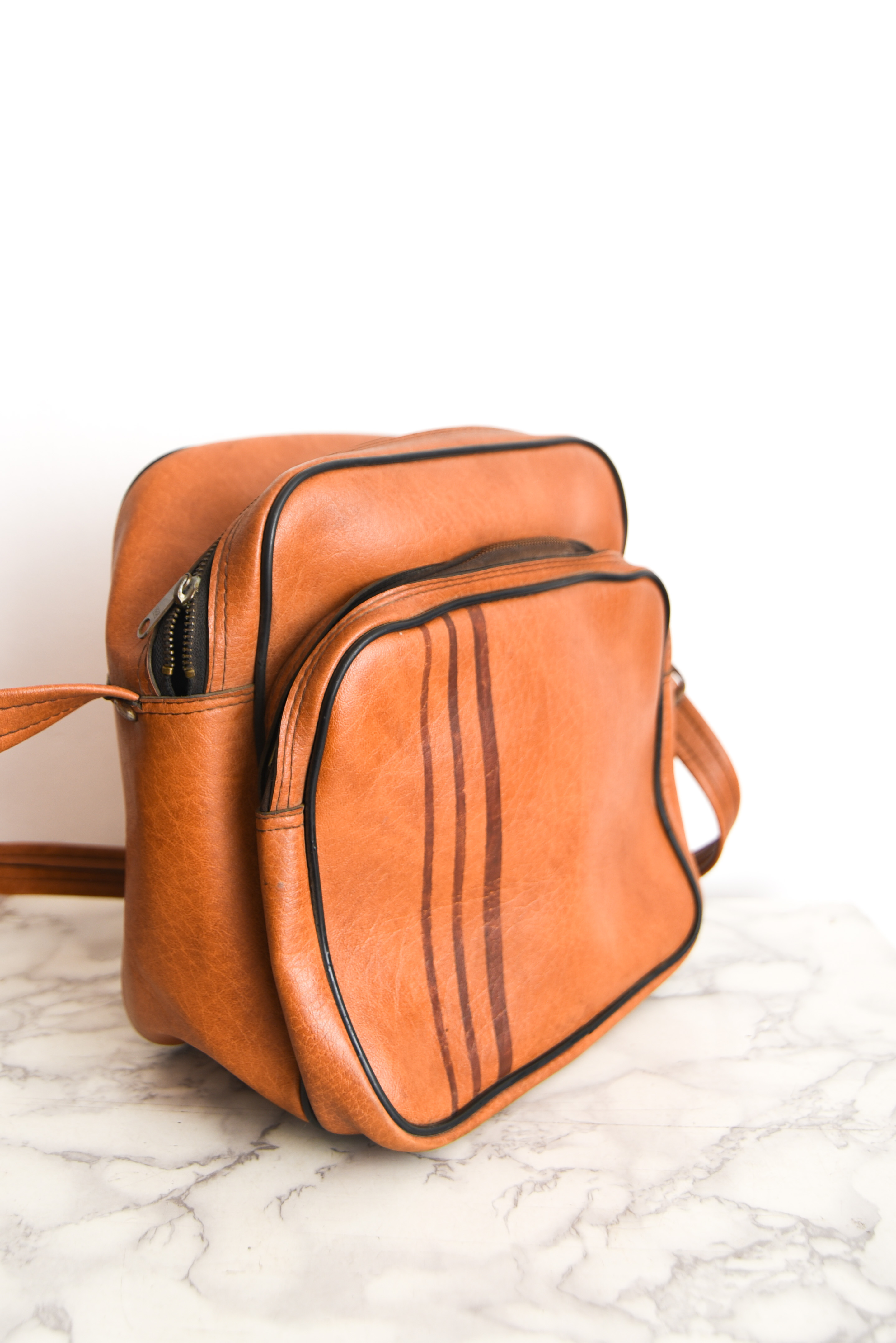 Bolso vintage 70s camel