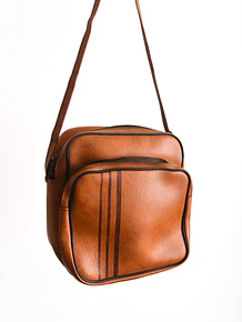 Bolso vintage 70s camel