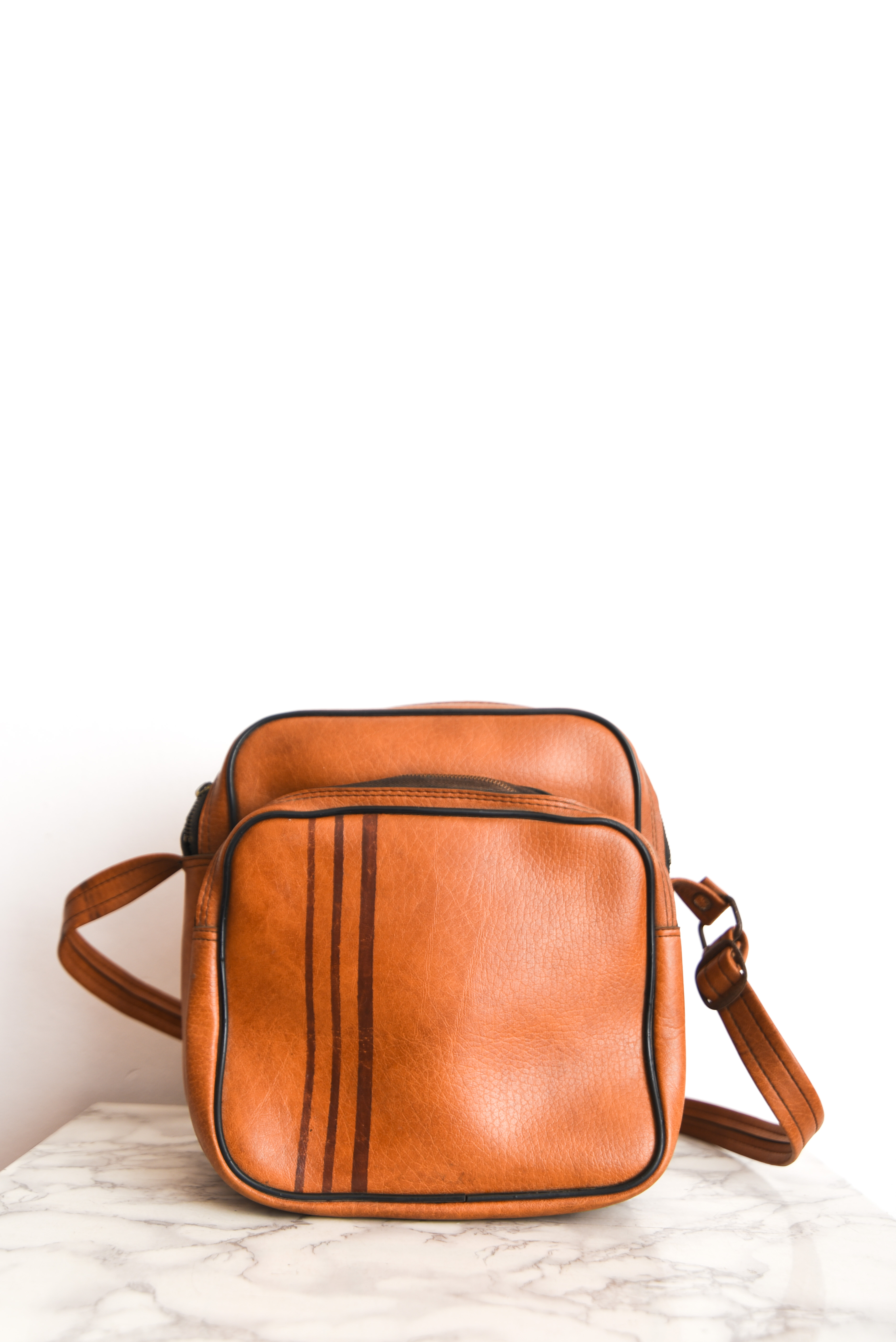 Bolso vintage 70s camel