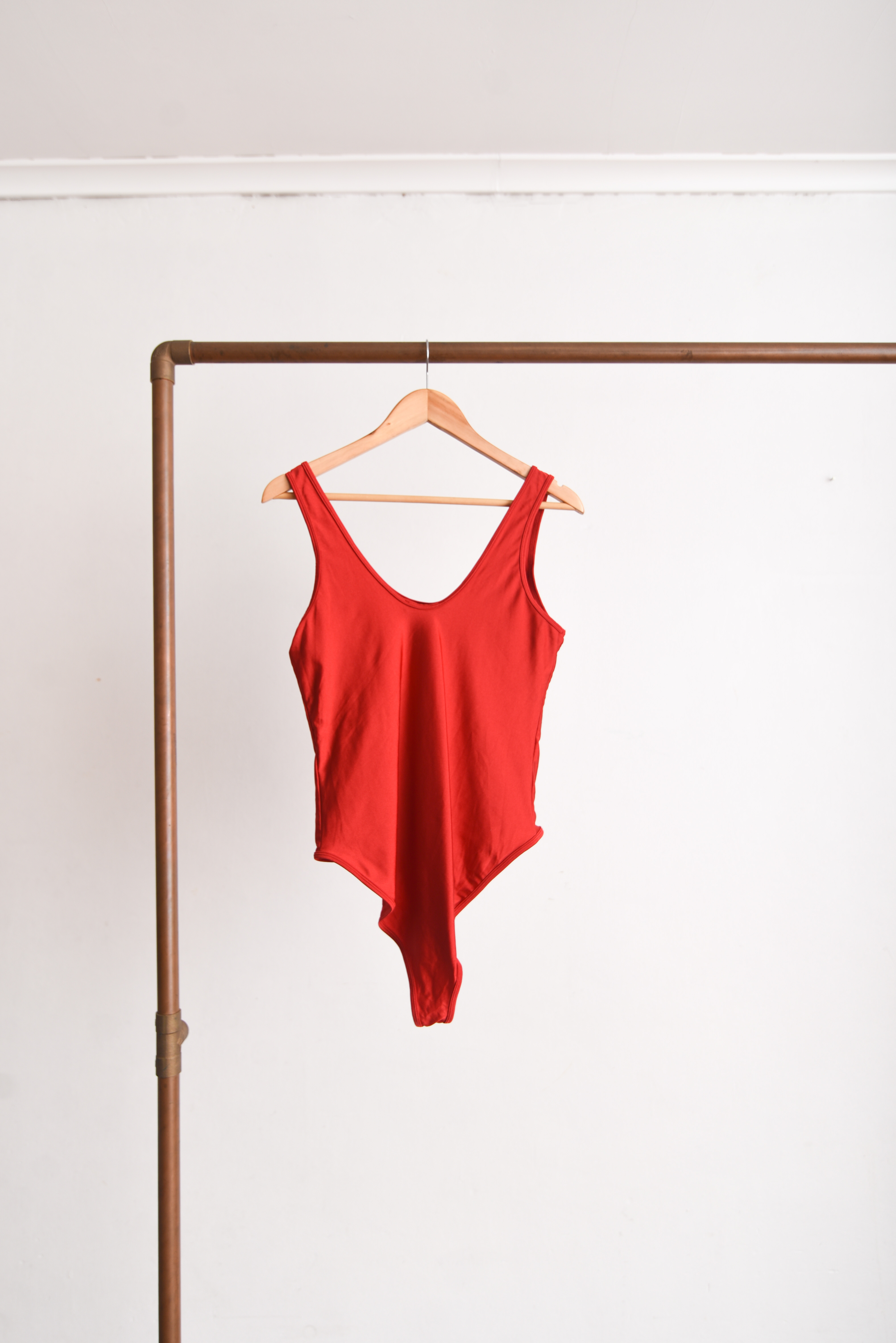 Body rojo lycra