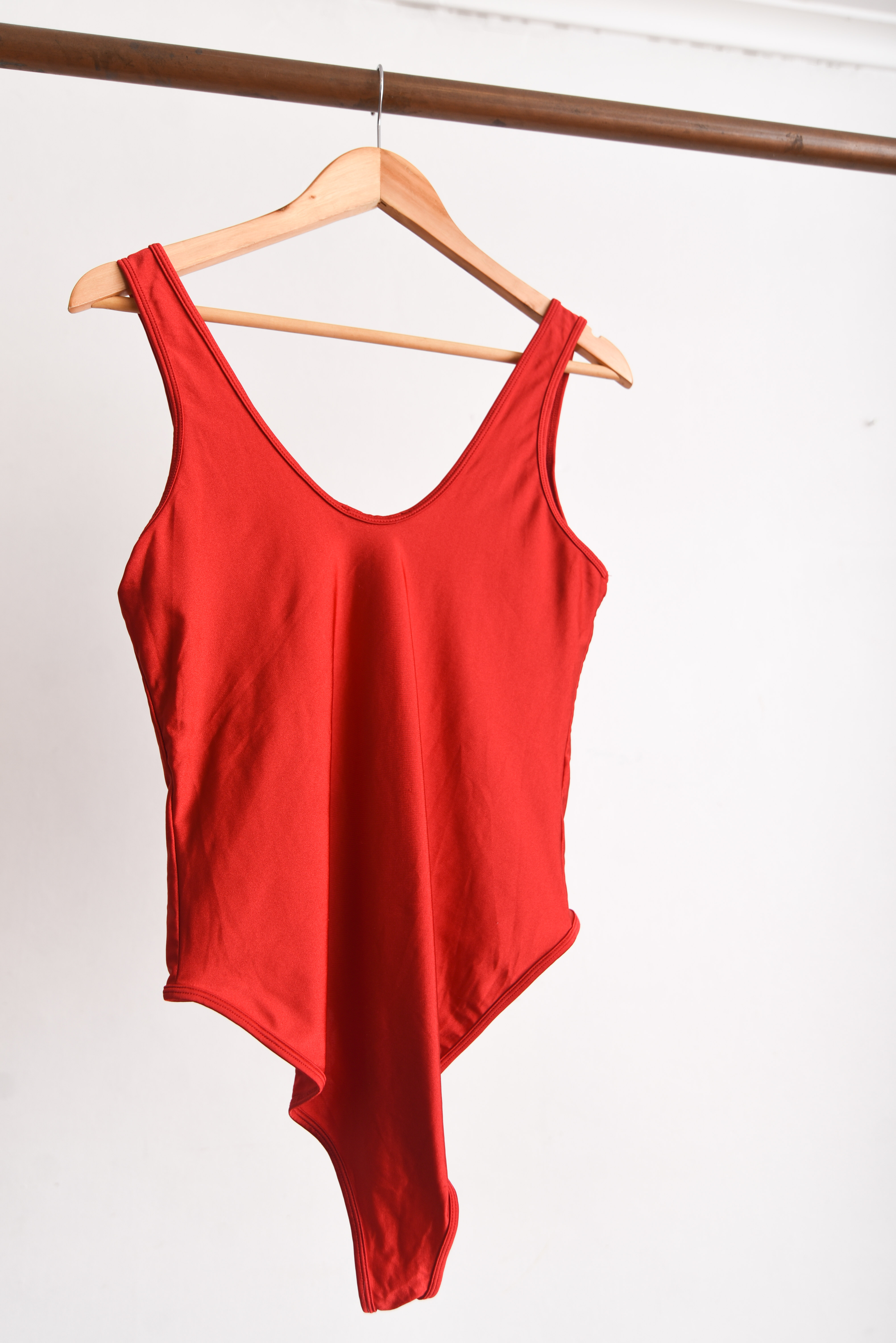 Body rojo lycra