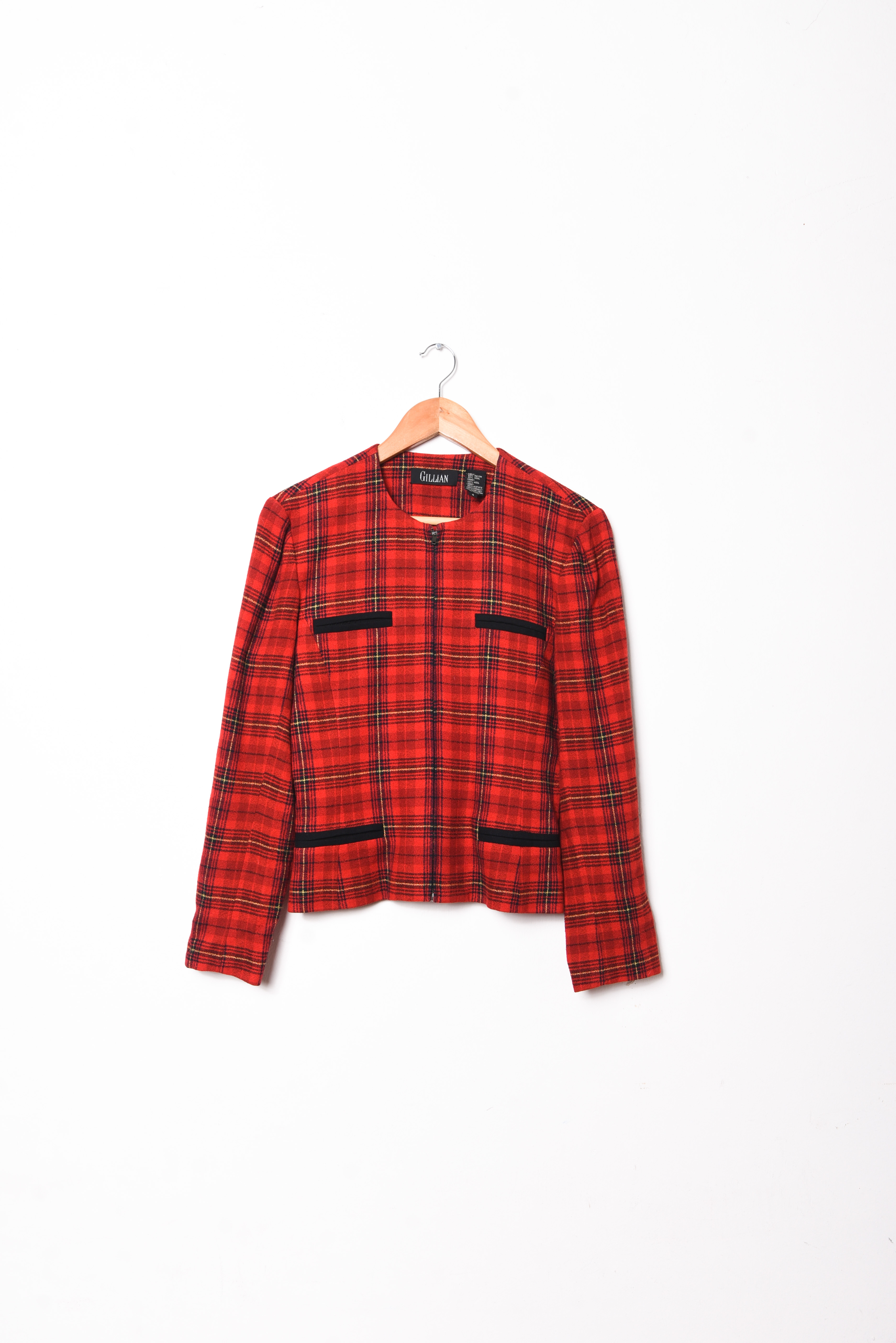Power suit tartán 90s